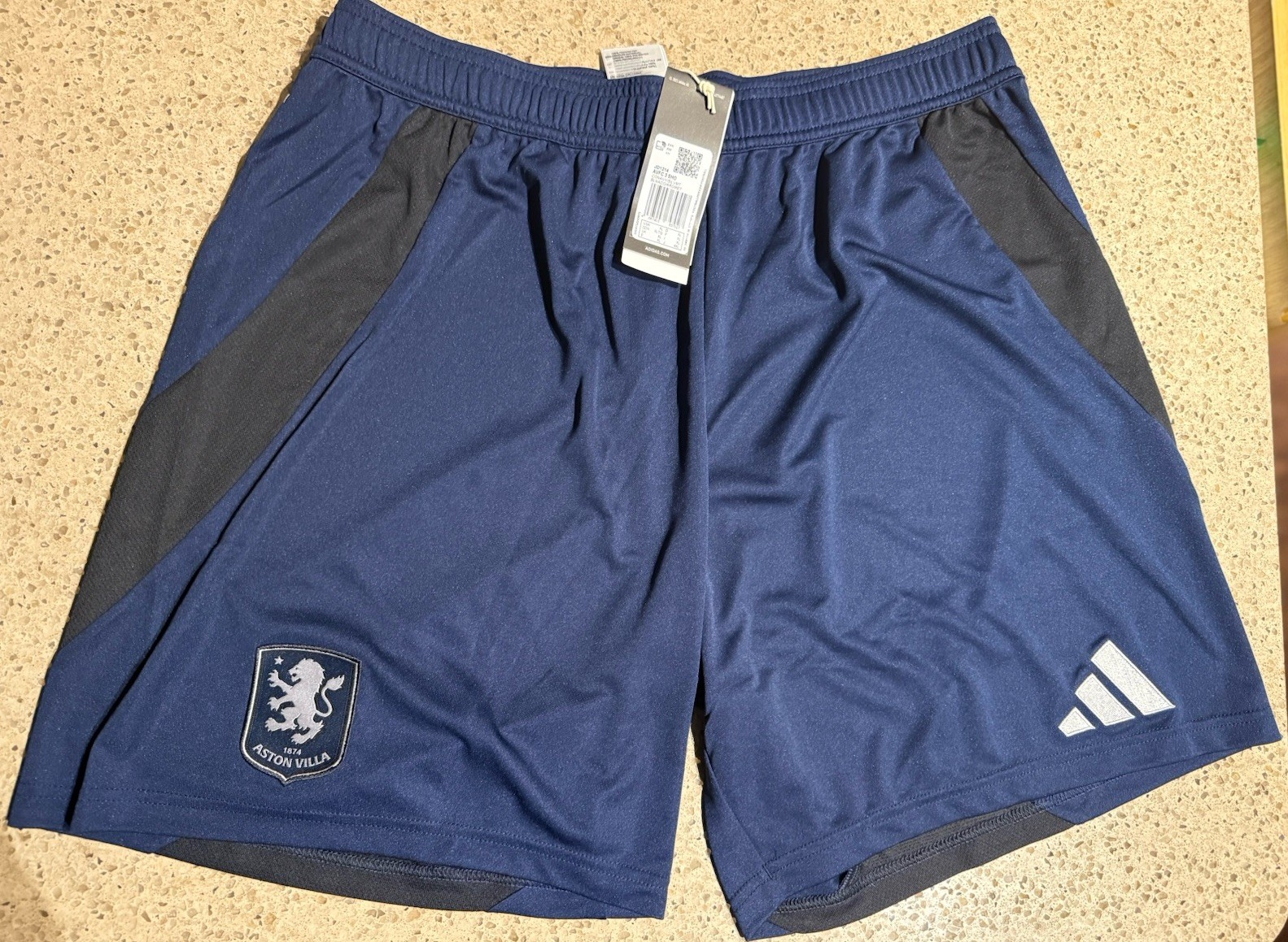 ** Aston Villa FC 24/25 Adidas Third Soccer Football Shorts JD1214 AVFC XL
