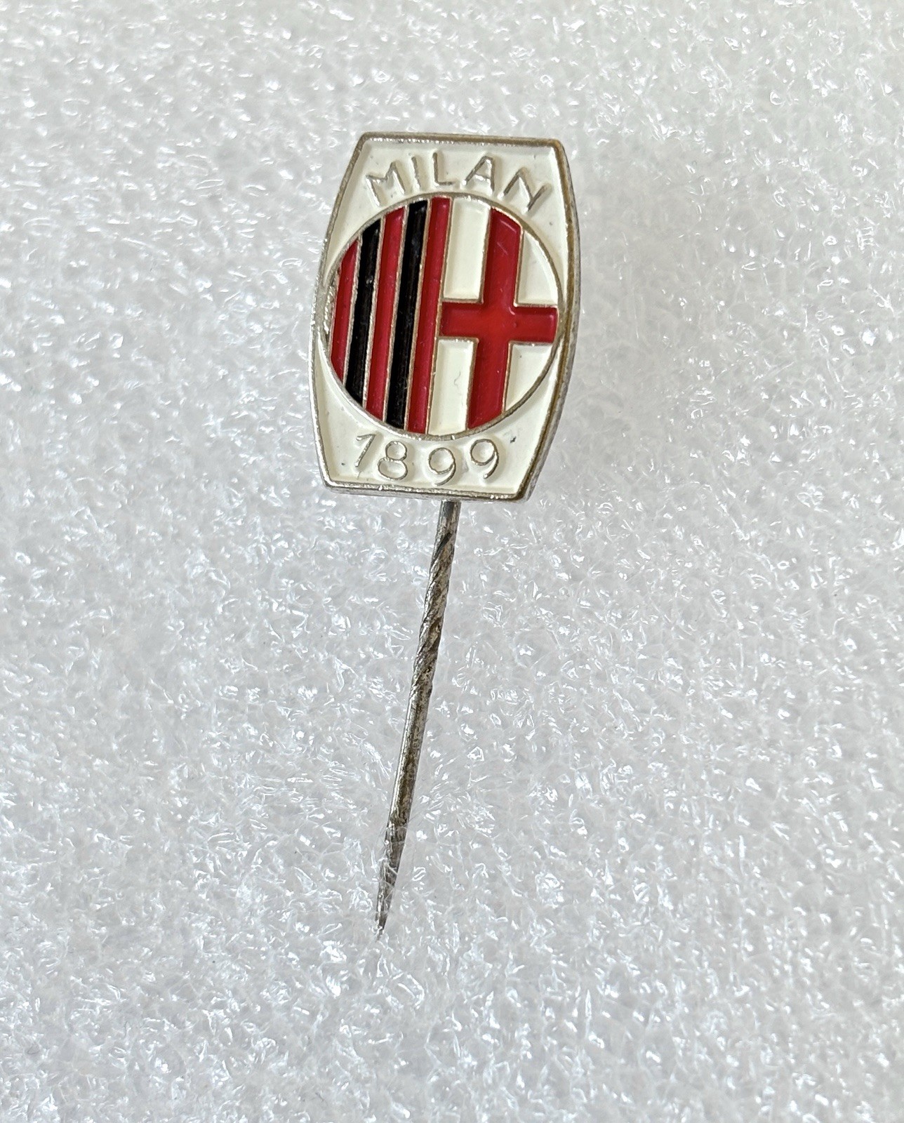 AC Milan Vintage Stick Pin Badge 1899 Crest Italy Serie A Rossoneri