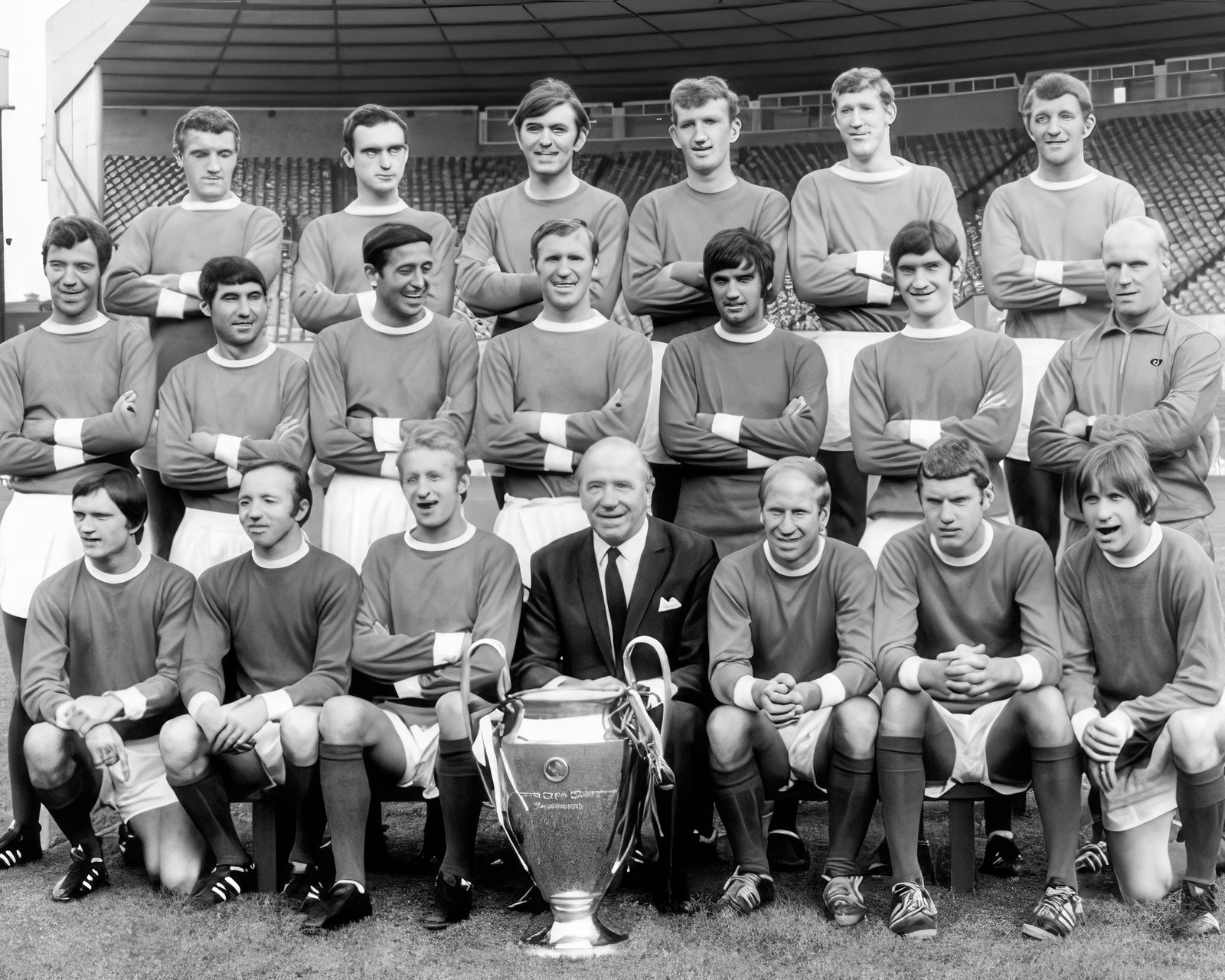 Man United European Winners 8×10 Photo Print Soccer Football Poster Wall Art