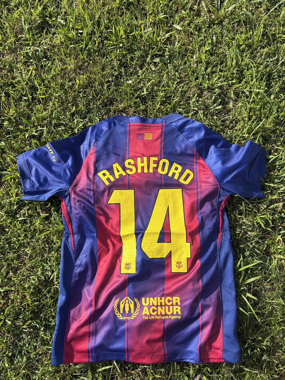 RASHFORD #14 Barcelona 2026 Jersey UEFA Kit Mens Size fits SMALL