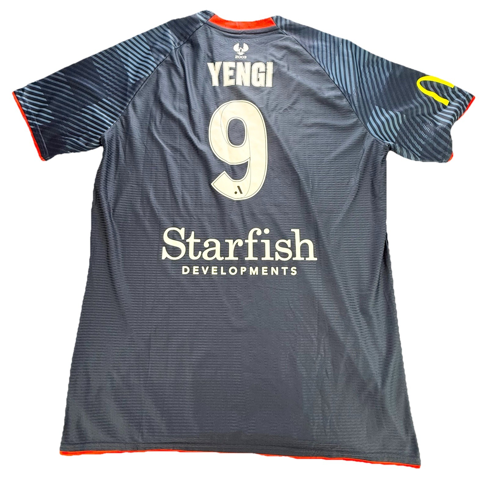 UCAN Adelaide United F.C. 2021-22 Away Jersey Blue Australian Soccer Size 5XL