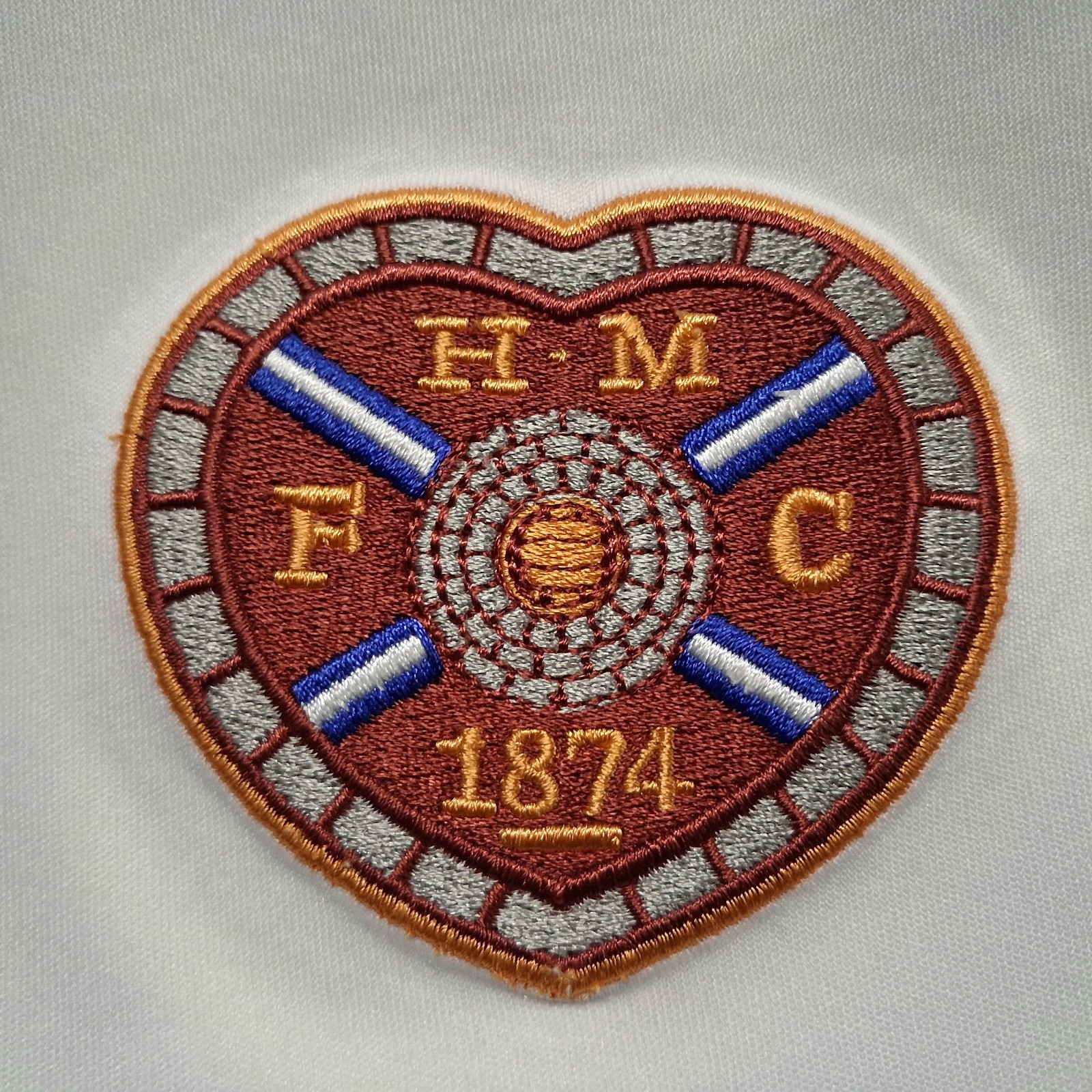 Adidas Hearts Midlothian FC SPFL Jersey Mens 2XL White Wonga 2013/14 Away Game