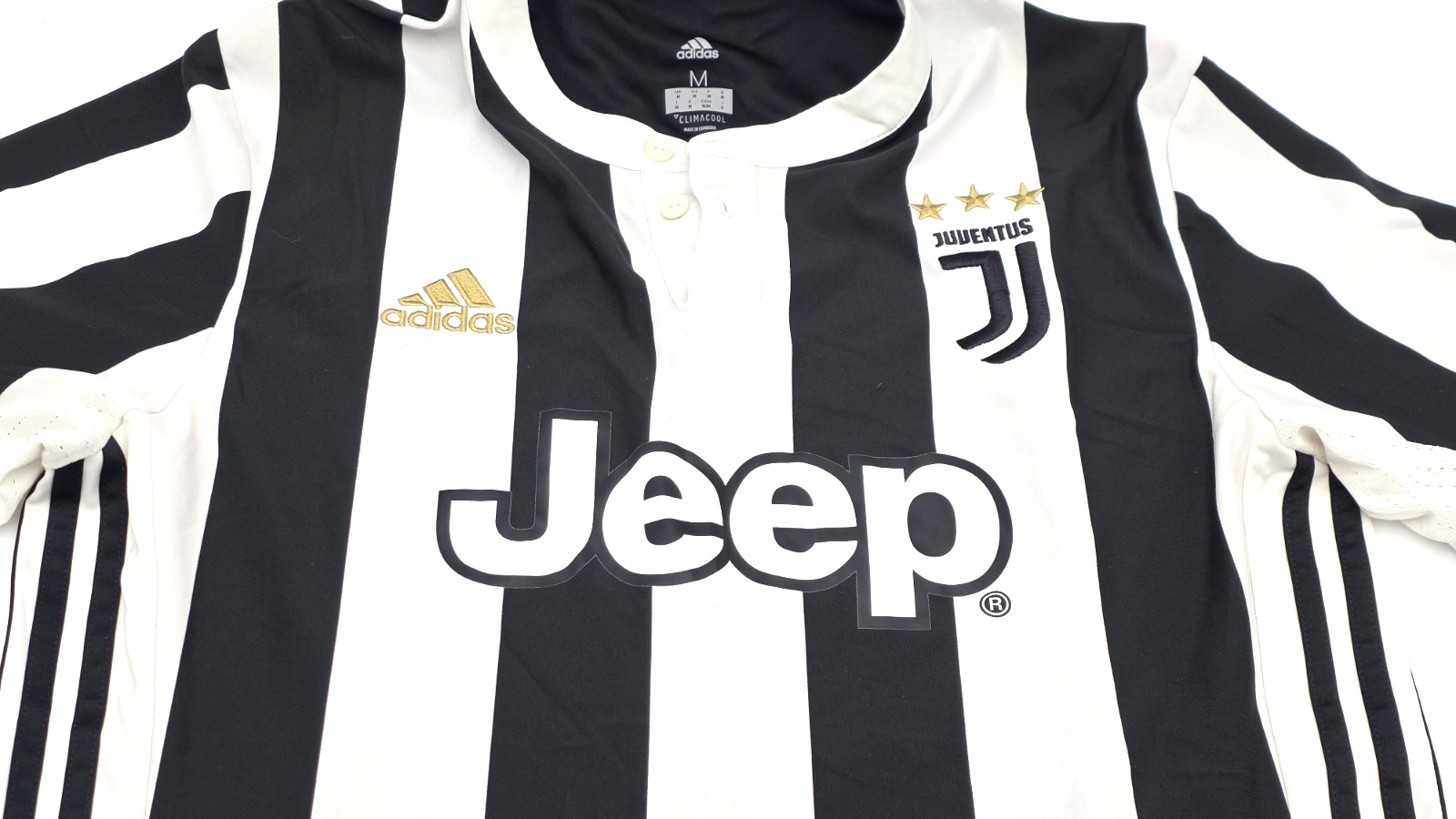 Adidas Juventus 2017-2018 Home Soccer Football Shirt Jersey Men’s Size Medium