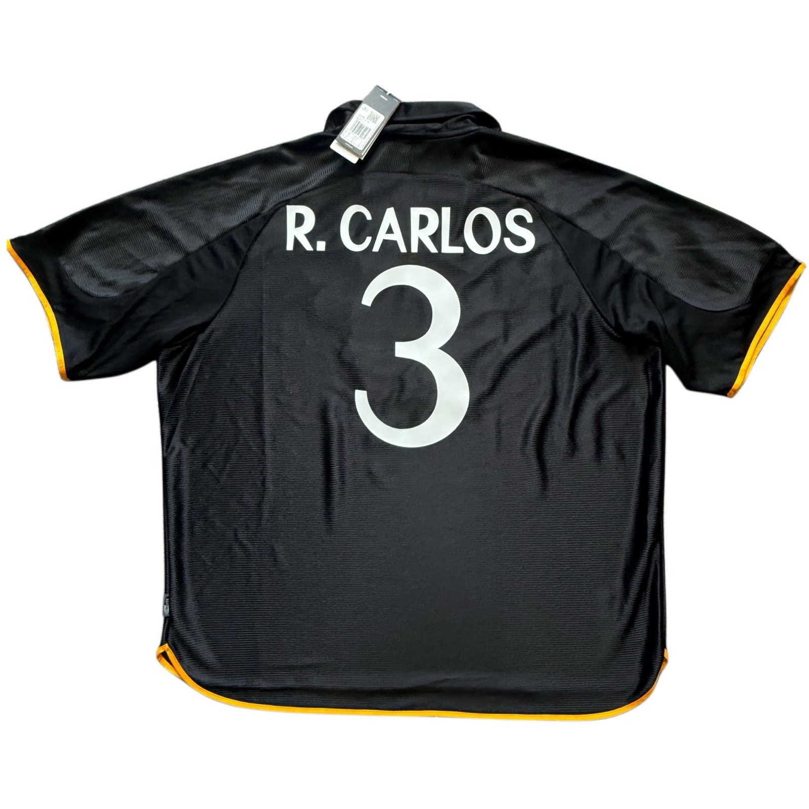 1999/00 Real Madrid Away Jersey #3 Roberto Carlos XL adidas reissue kit