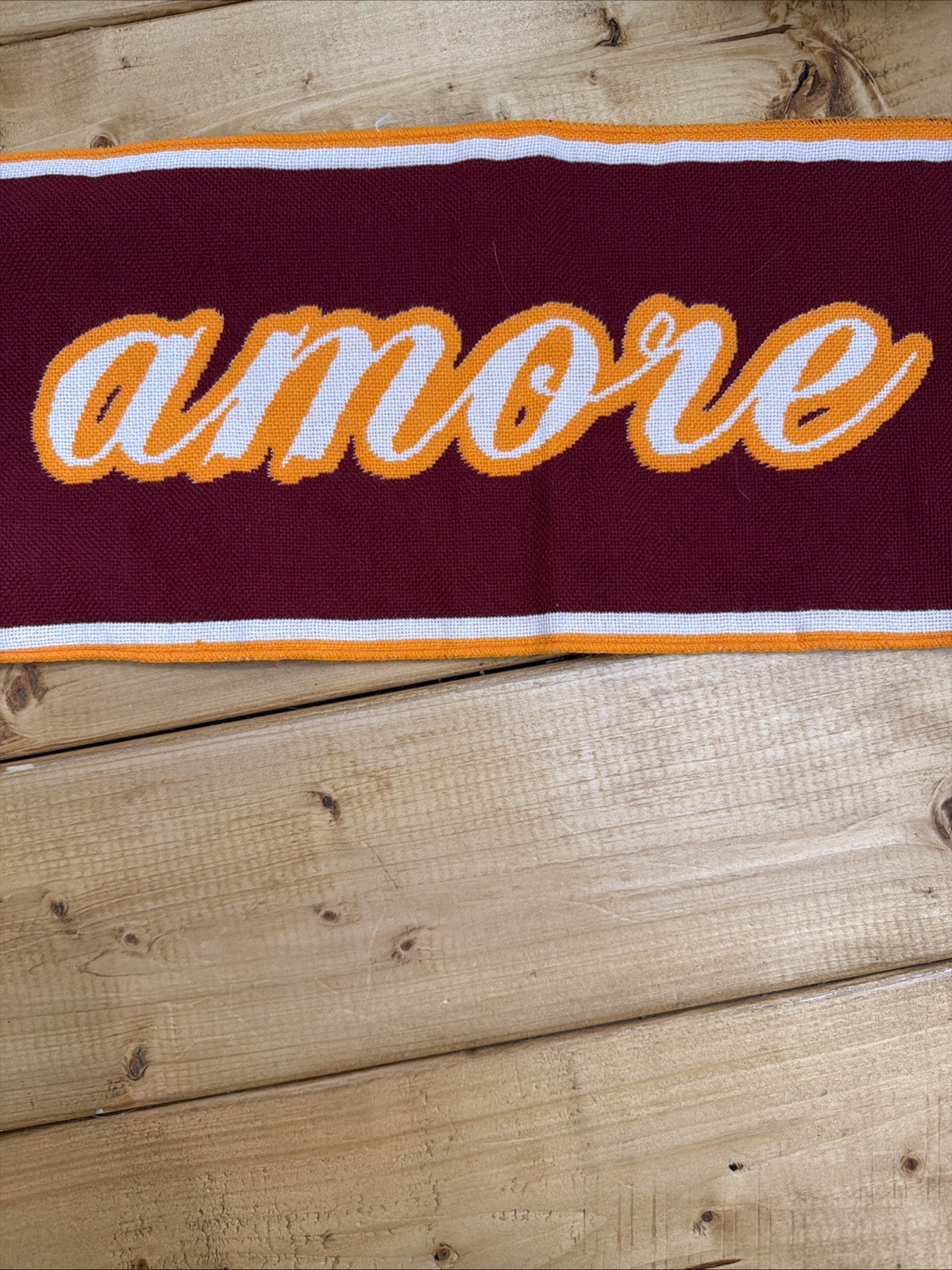 Roma 1927 Soccer Scarf Football Club Italy European Sports Collectible 61”