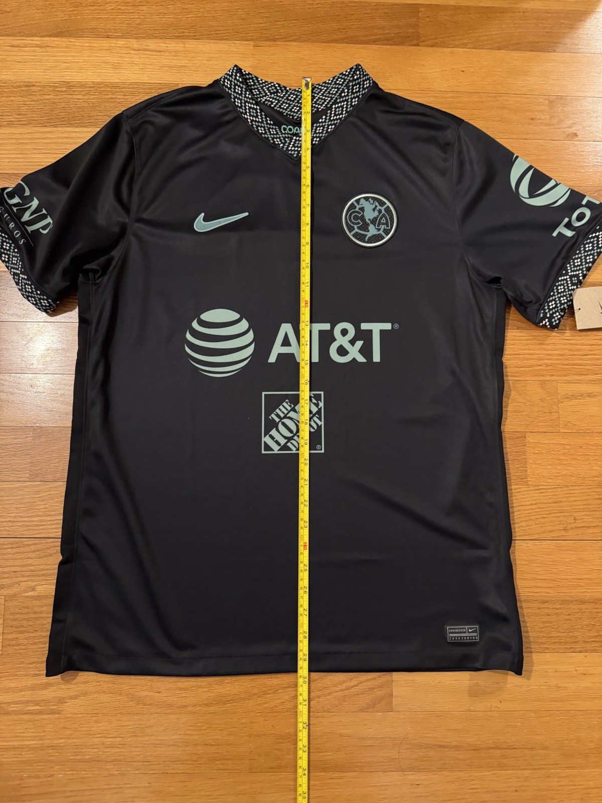 New L Nike Club America Soccer 2021/22 3rd Kit Stadium Jersey DB5743-010 Men