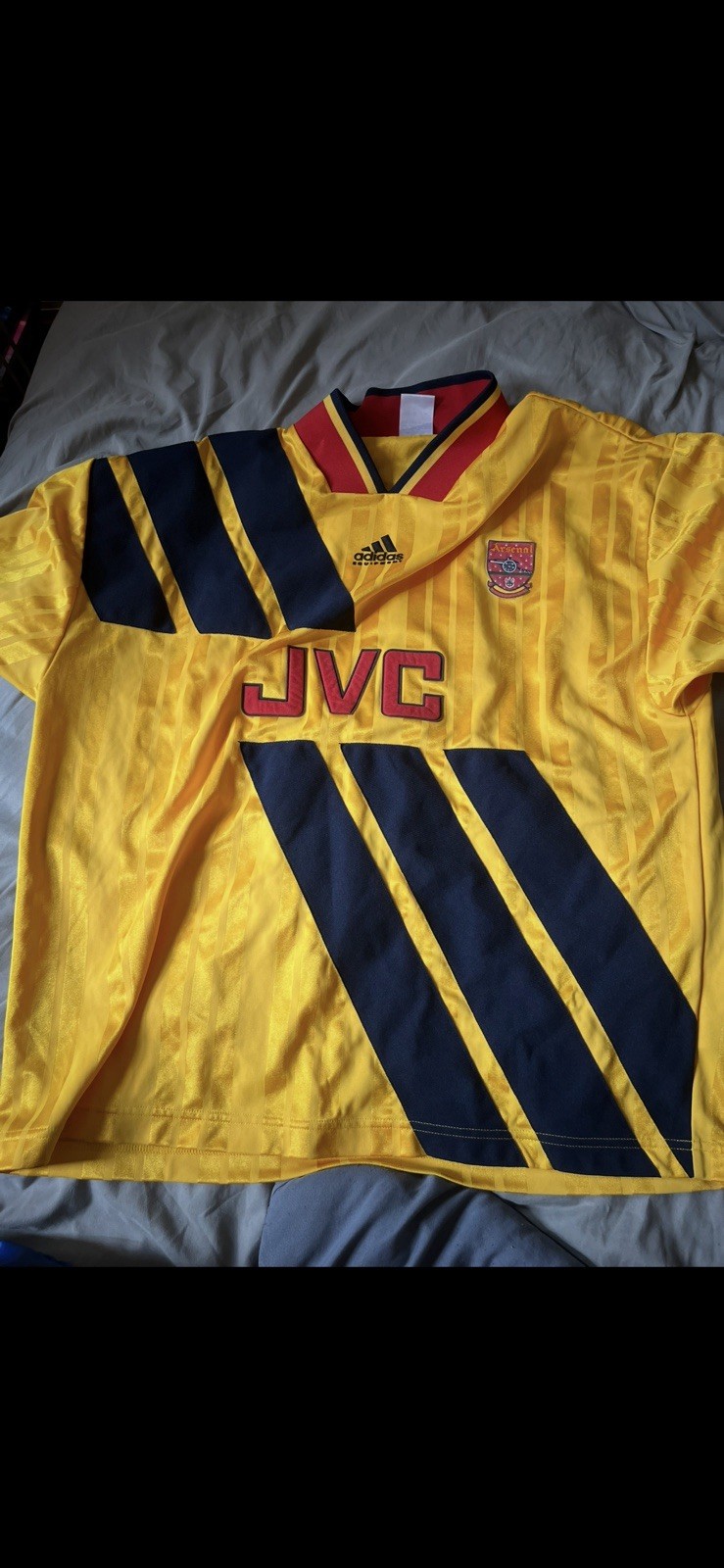 ARSENAL LONDON Jersey Size XL Shirt 1993 1994 AWAY Soccer Football