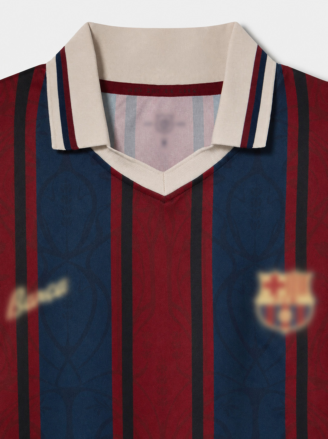 Barcelona 125th Anniversary Polo Soccer Jersey Retro Football Shirt