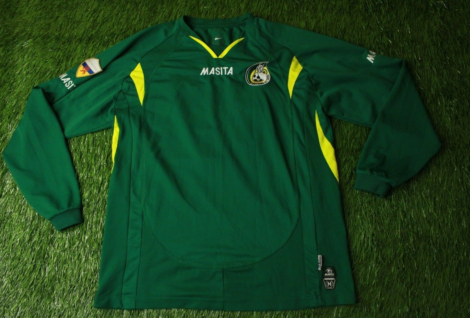 FORTUNA SITTARD # 17 2007/2008 MATCH WORN YES FOOTBALL SHIRT JERSEY AWAY MASITA