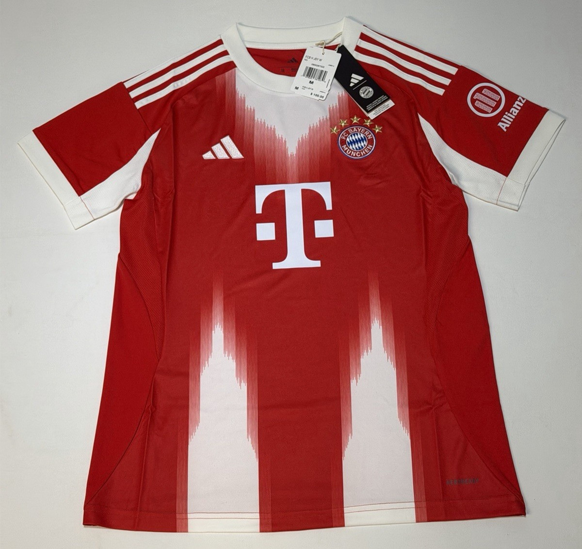 NEW Adidas FC Bayern 25/26 Home Authentic Women’s Jersey JN8514 Size Medium Red