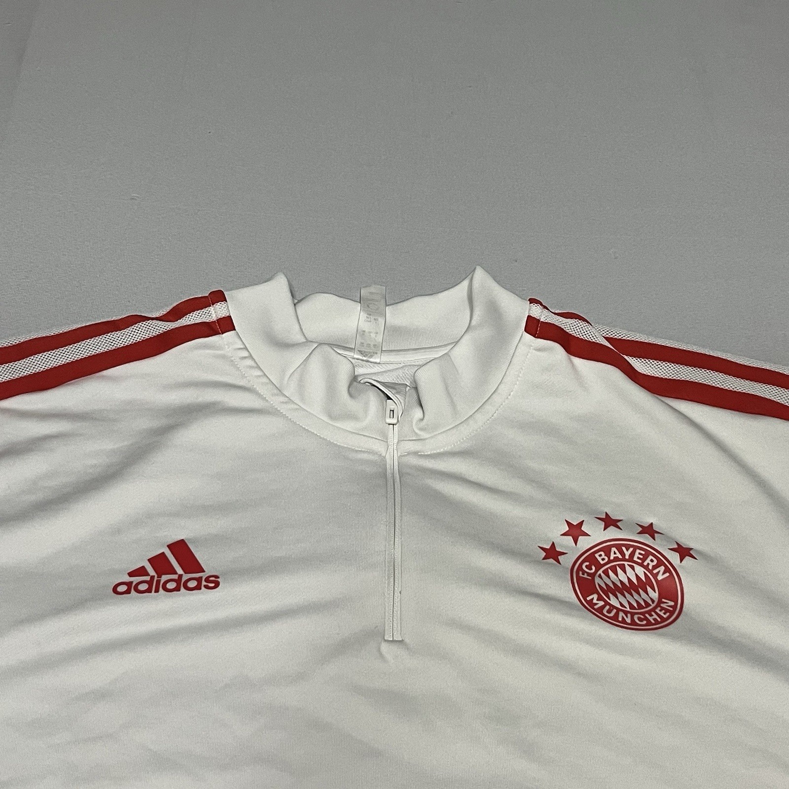 Adidas FC Bayern Munich Training Drill Top Pre-Match White MEN’S 3XL