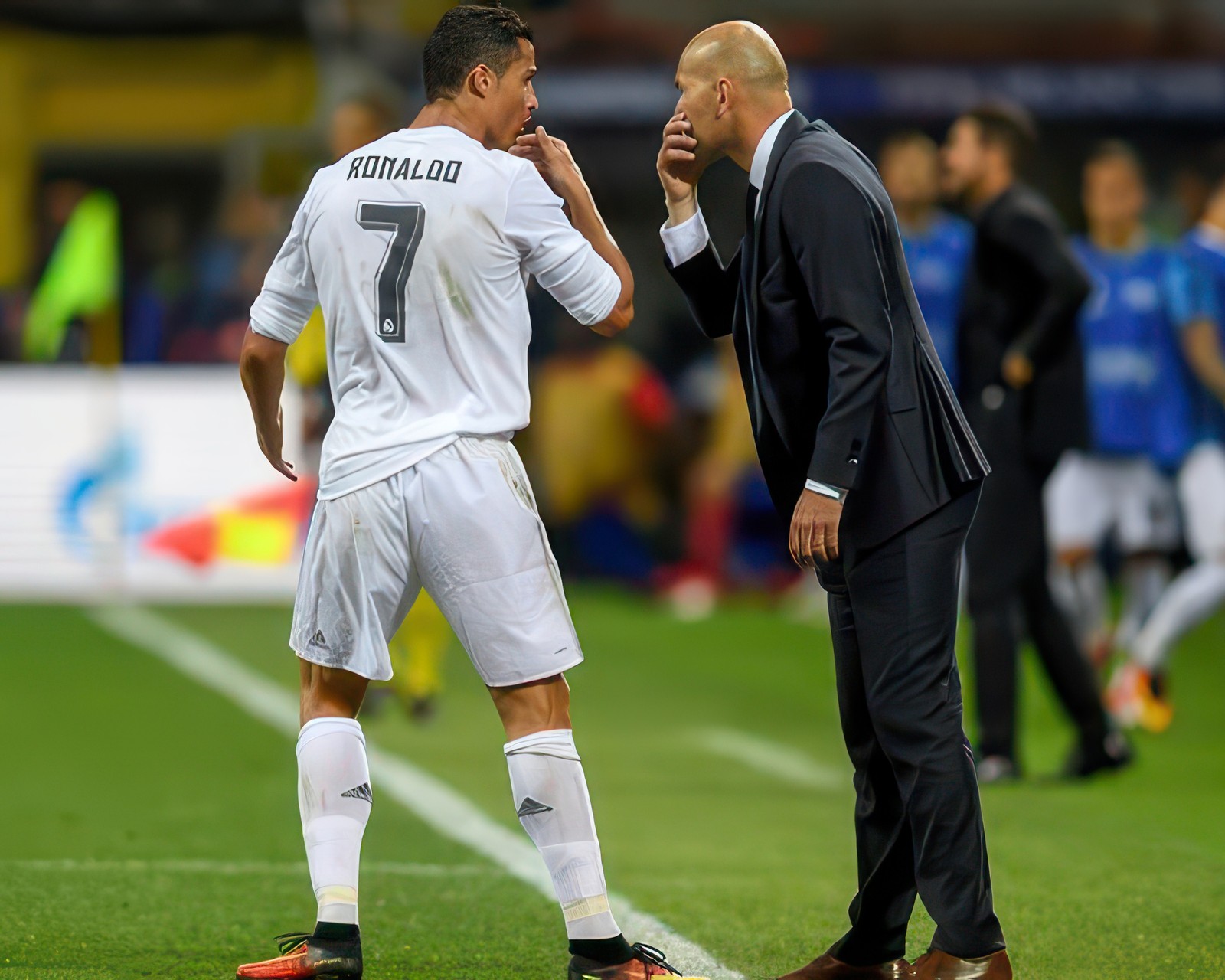 Cristiano Ronaldo Zinedine Zidane Real 8×10 Photo Print Soccer Poster Wall Art