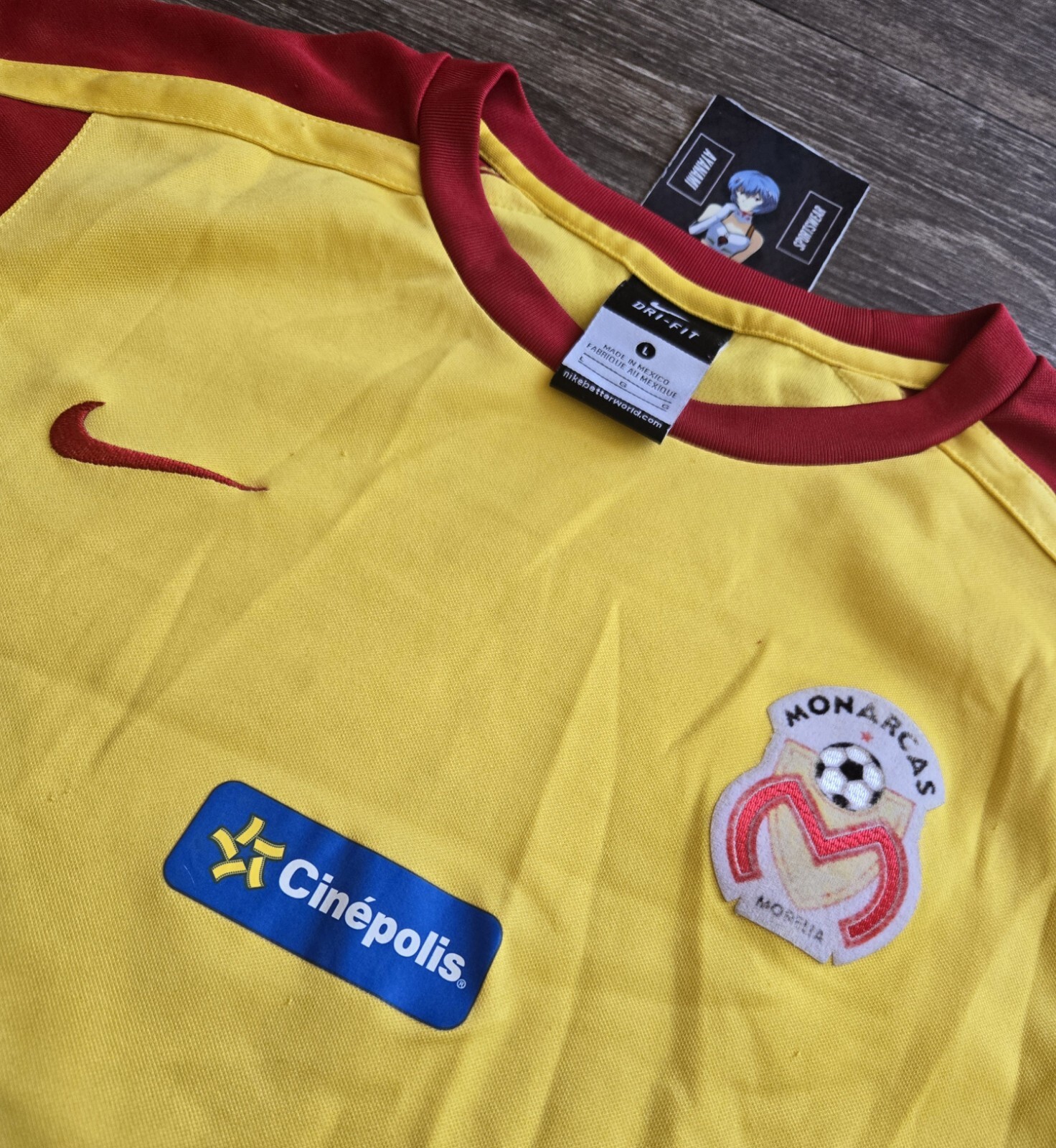 Nike Monarcas Morelia 11/12 Home Jersey Youth Kids Size Large RARE