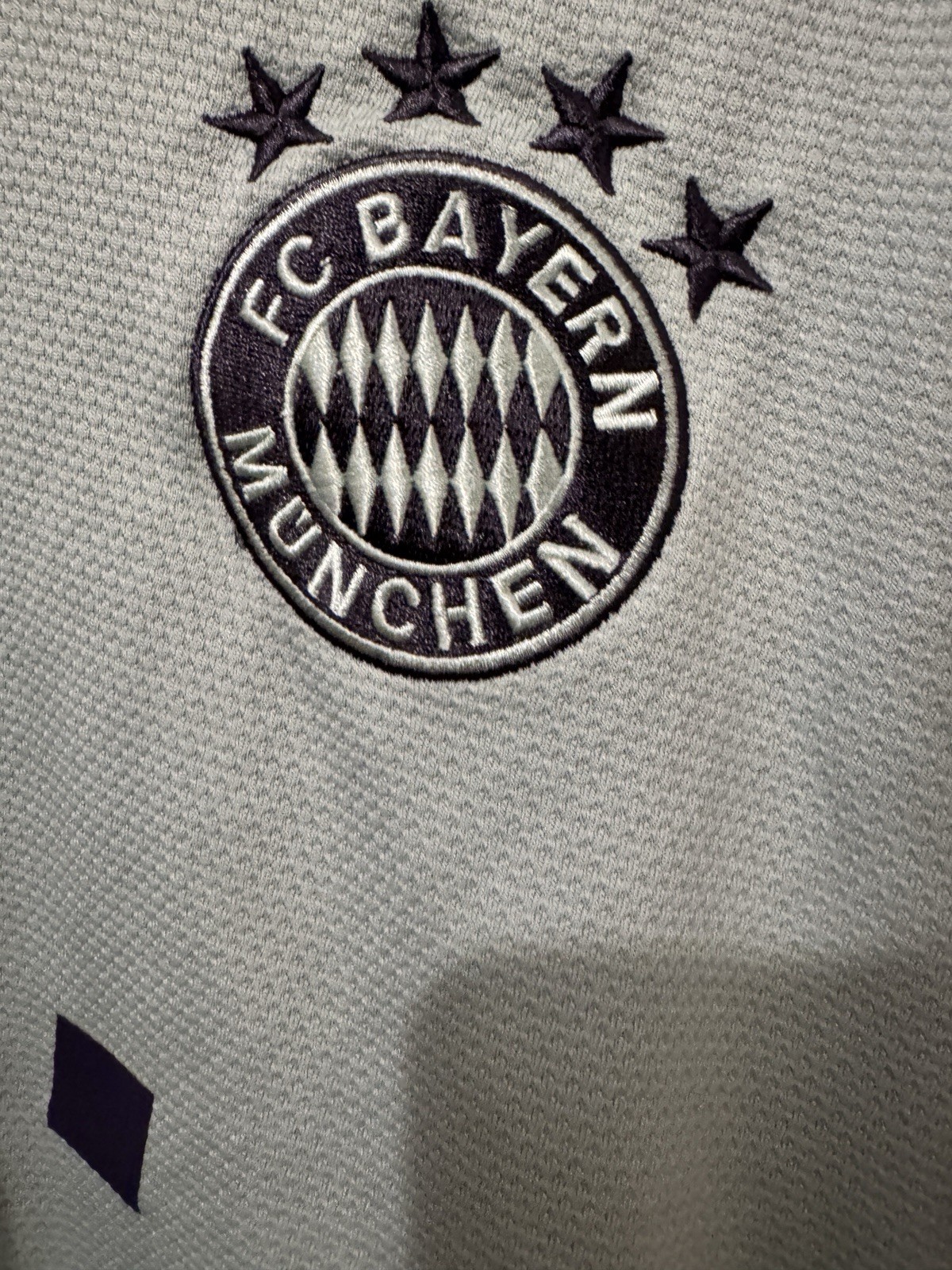 2018/19 awayadidas FC Bayern Munich Climalite Soccer Jersey Gray S Retro