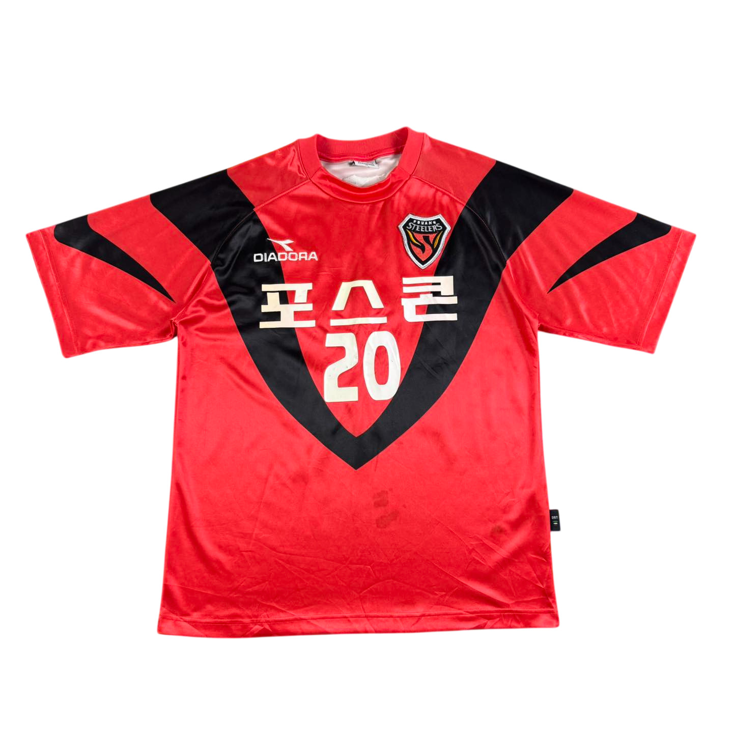 Pohang Steelers 2002 South Korea Soccer Jersey Football Shirt Size (M) 90