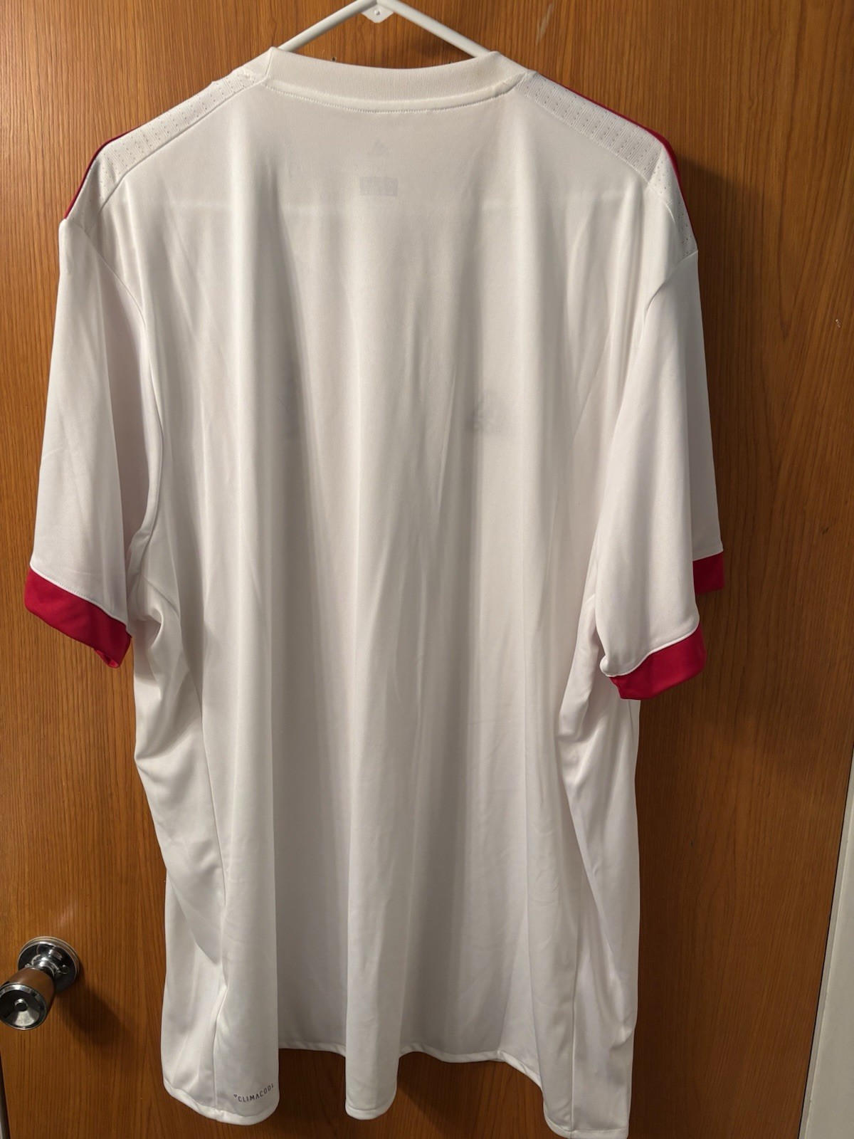 Adidas FC Bayern Munich 2017/18 Third Jersey White/Red Adult Size 3XL