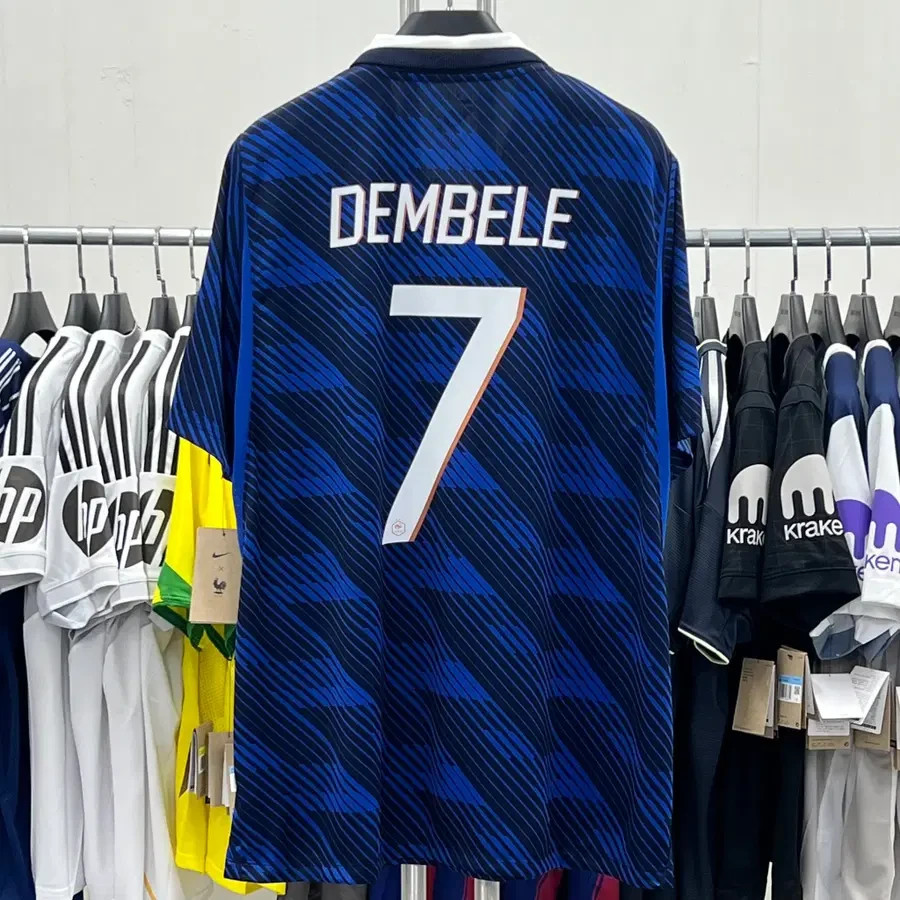2026 WORLD CUP France National Team Home Jersey #7 DEMBELE – 100% Original