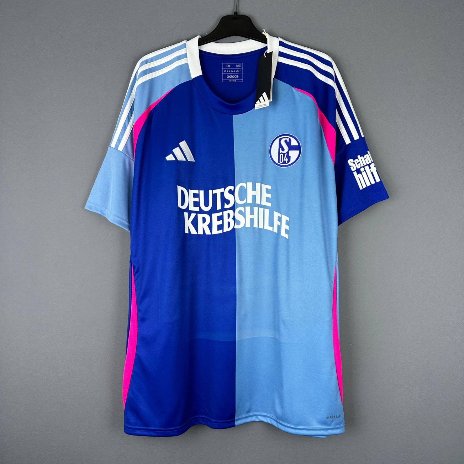 Schalke 04 Special Jersey Adidas Genuine Sondertrikot Shirt 3XL Season 2024-2025