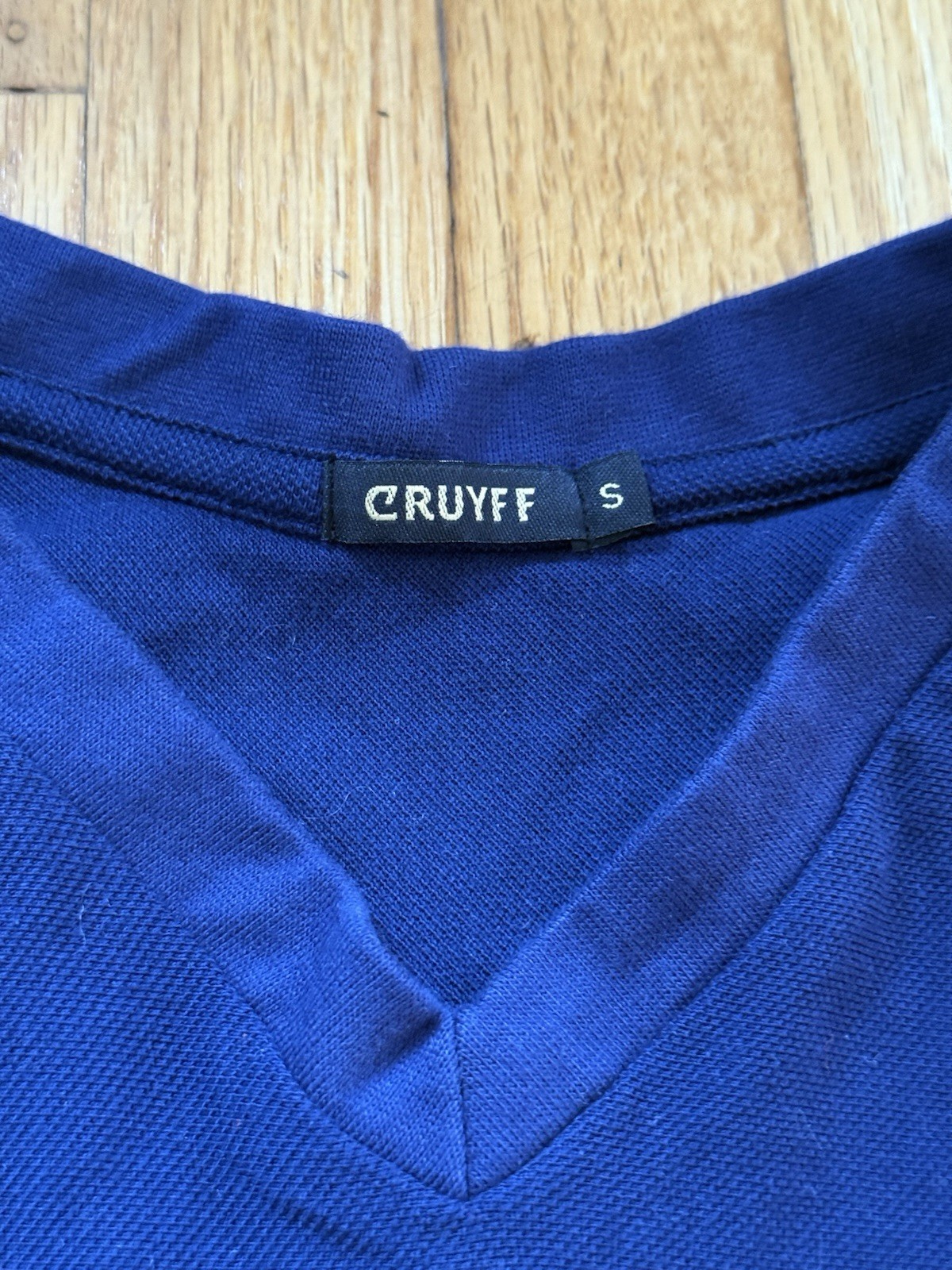 Men’s Cruyff FC Barcelona Cotton Soccer Jersey Polo Men’s Small