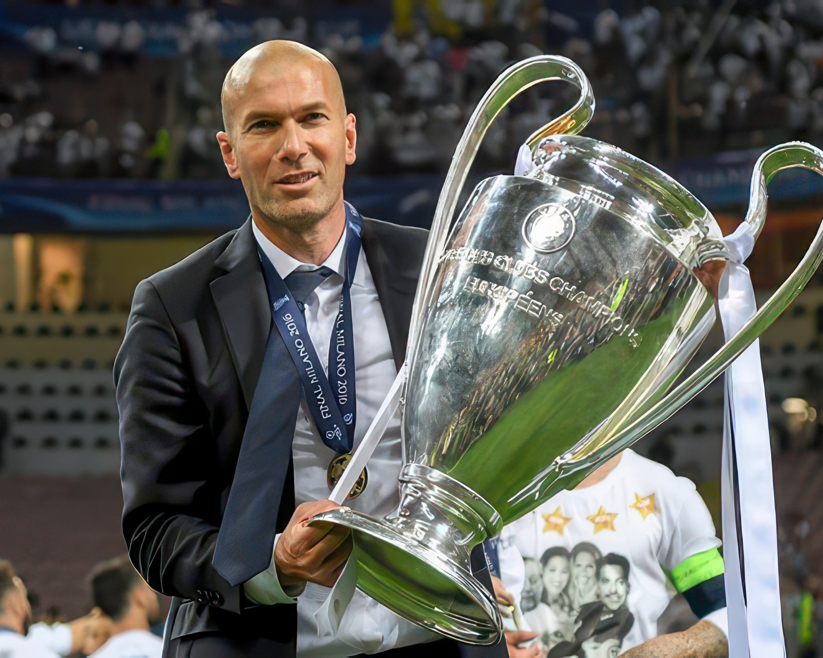 Zinedine Zidane Real Madrid Champions League 8×10 Photo Print Soccer Poster