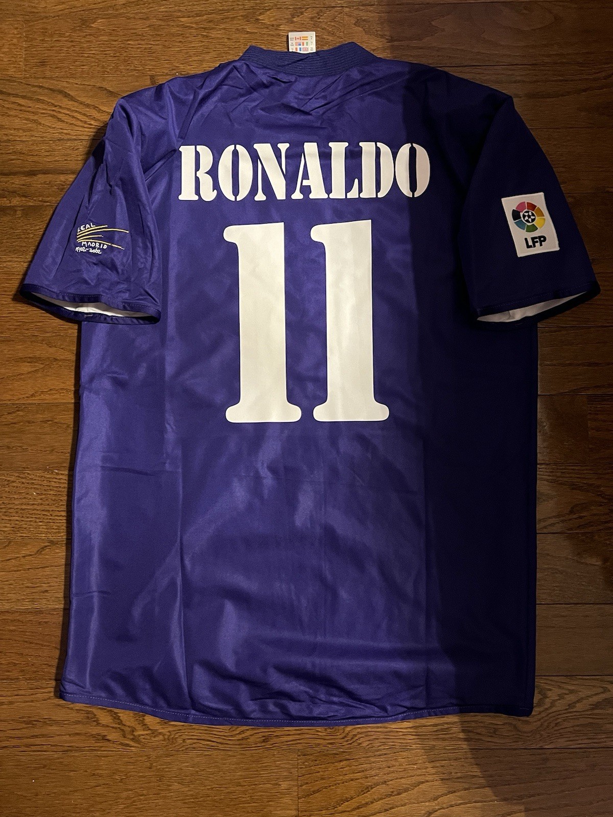 Real Madrid 11 Ronaldo Nazario 2002 2003 Soccer Jersey XL 9.5/10Condition