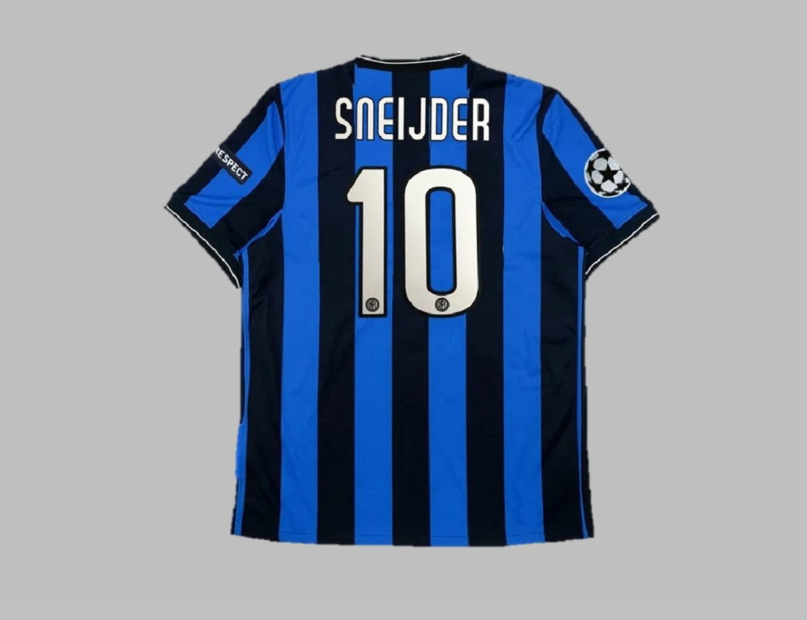 INTER MILAN 2010 SNEIJDER 10 UCL FINAL HOME SHIRT (Excellent)