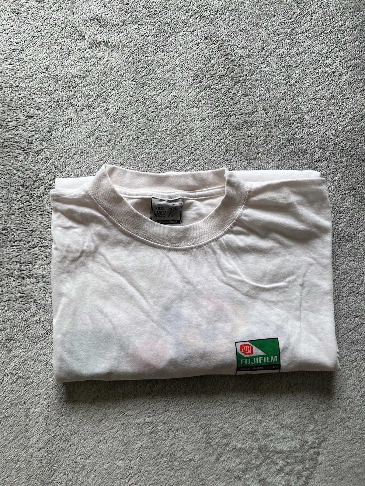 Euro 2000 vintage Fujifilm T-shirt – official Euro football soccer jersey merch