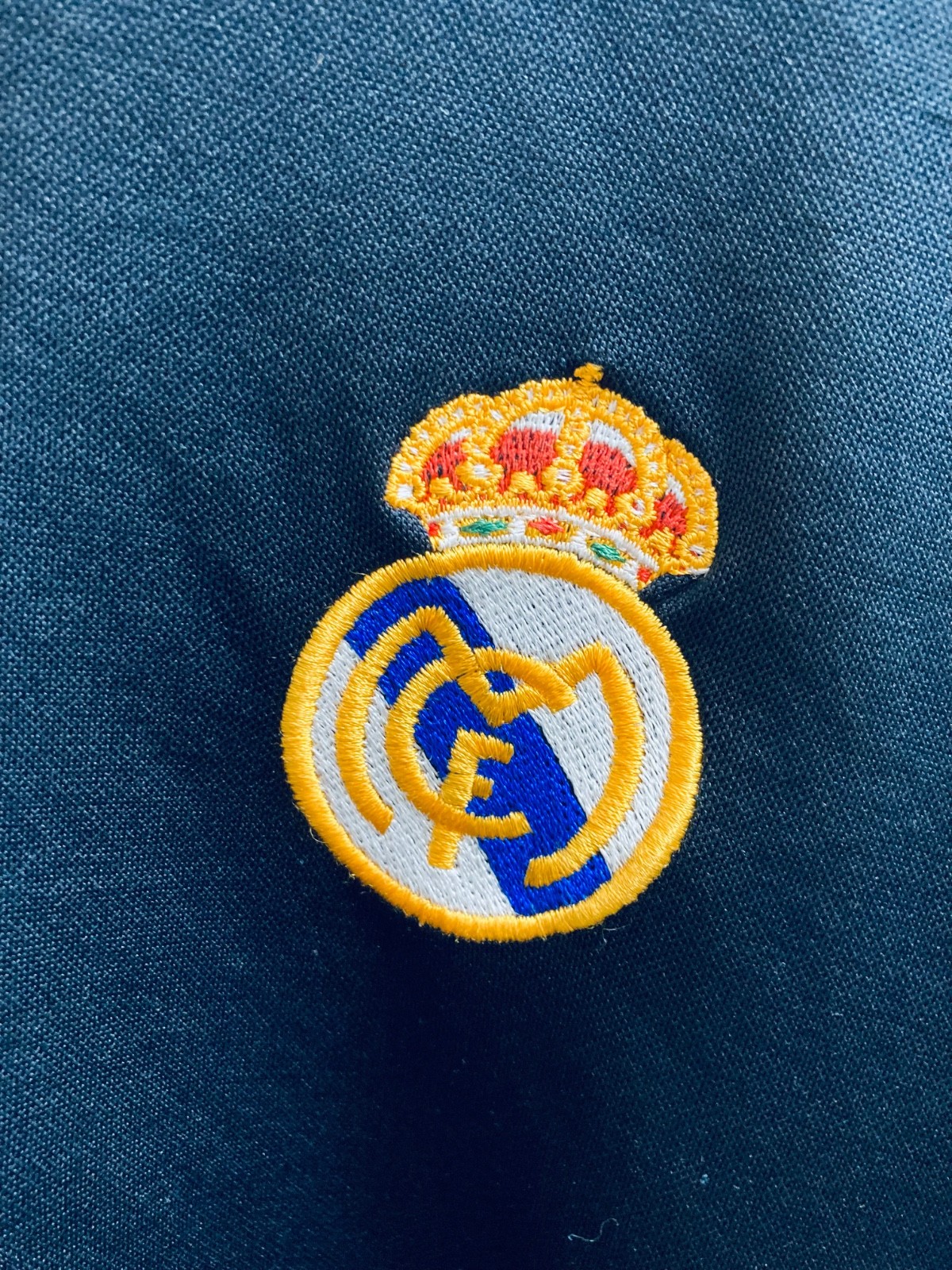 Adidas Real Madrid Zidane #5 Centenary 2001-2002 Away SS Jersey Medium Vintage