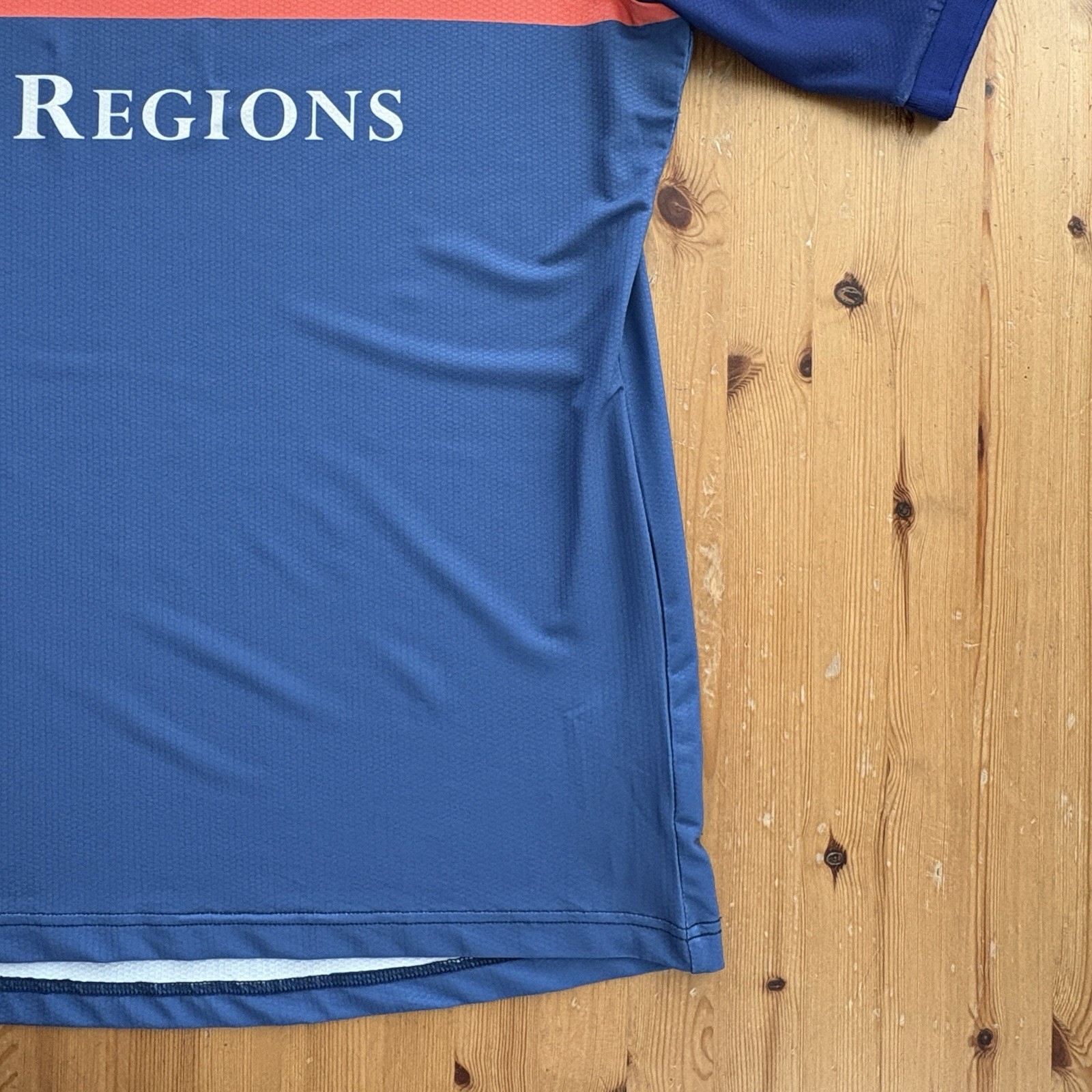 One Knox USL 2026 Retro Home Kit Replica Blue Jersey Shirt L Large
