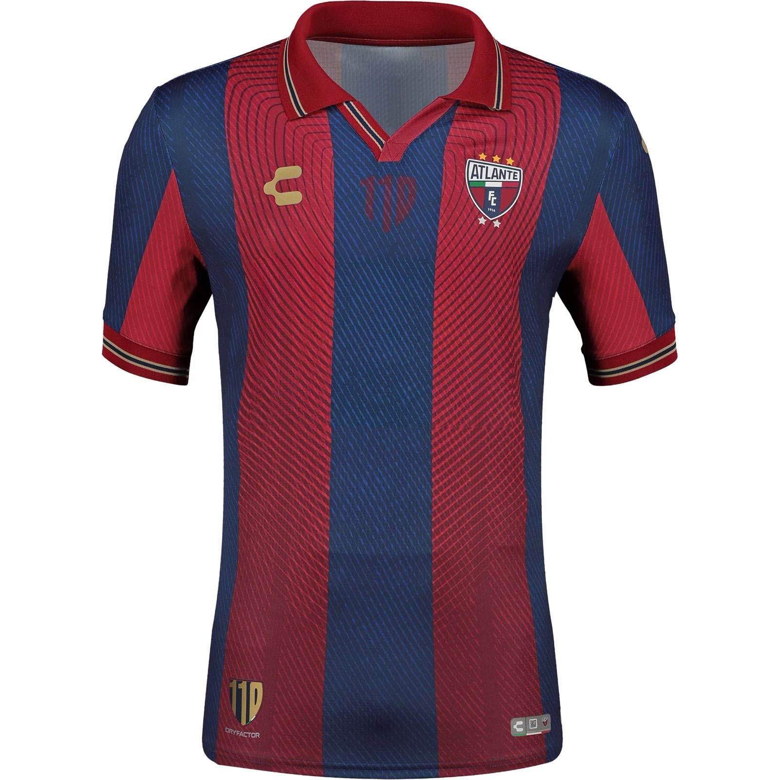 Custom Atlante Shirt Collared Football 26-27 Home Special 110th Anniversary