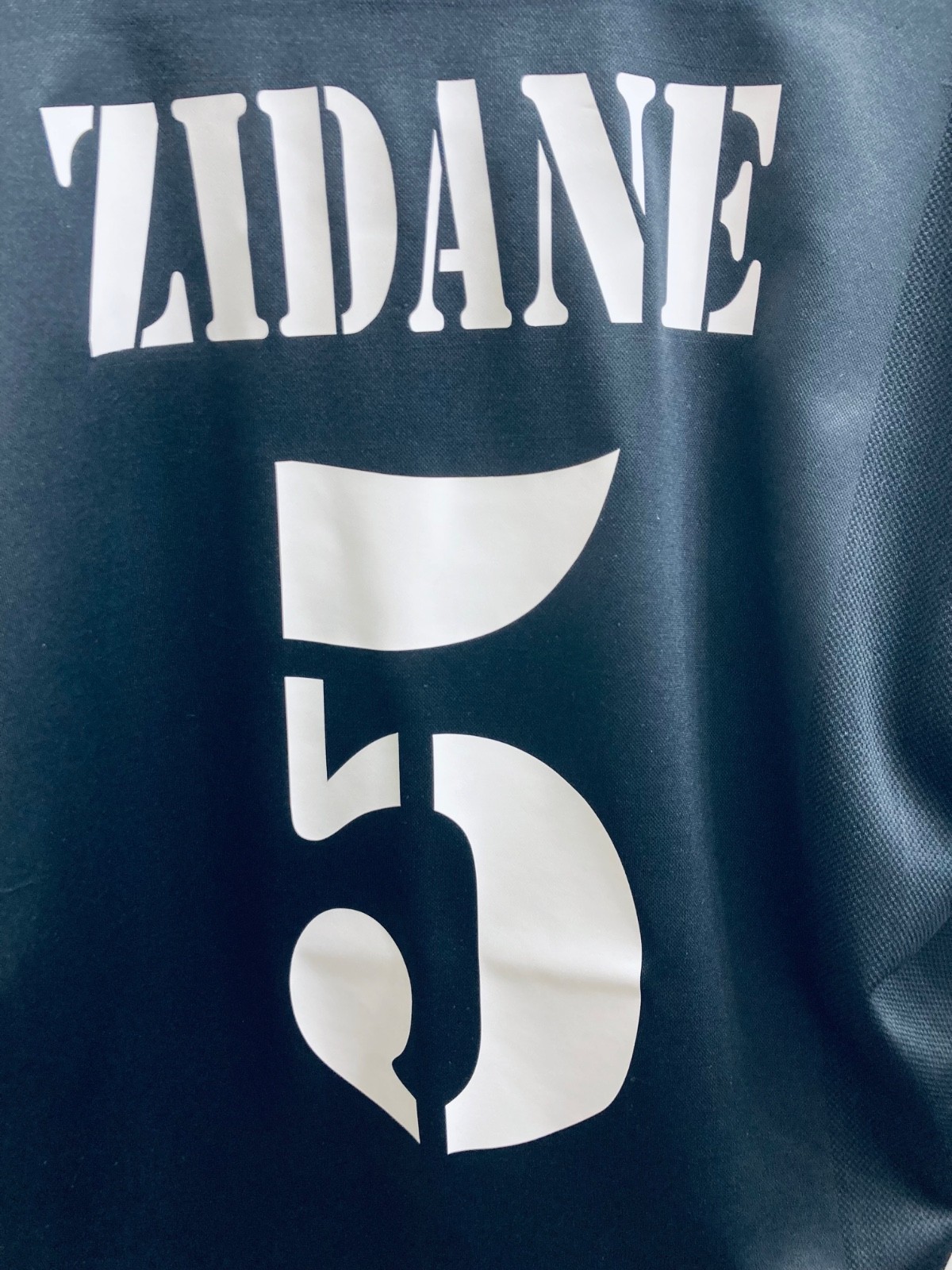 Adidas Real Madrid Zidane #5 Centenary 2001-2002 Away SS Jersey Medium Vintage
