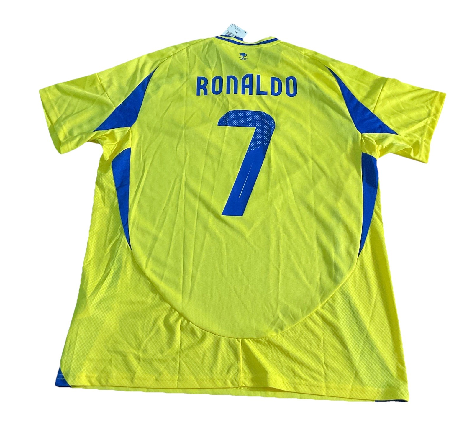 CHRISTIANO RONALDO ADIDAS MEN’S AL NASSR 2024/25 HOME JERSEY SIZE L NWT