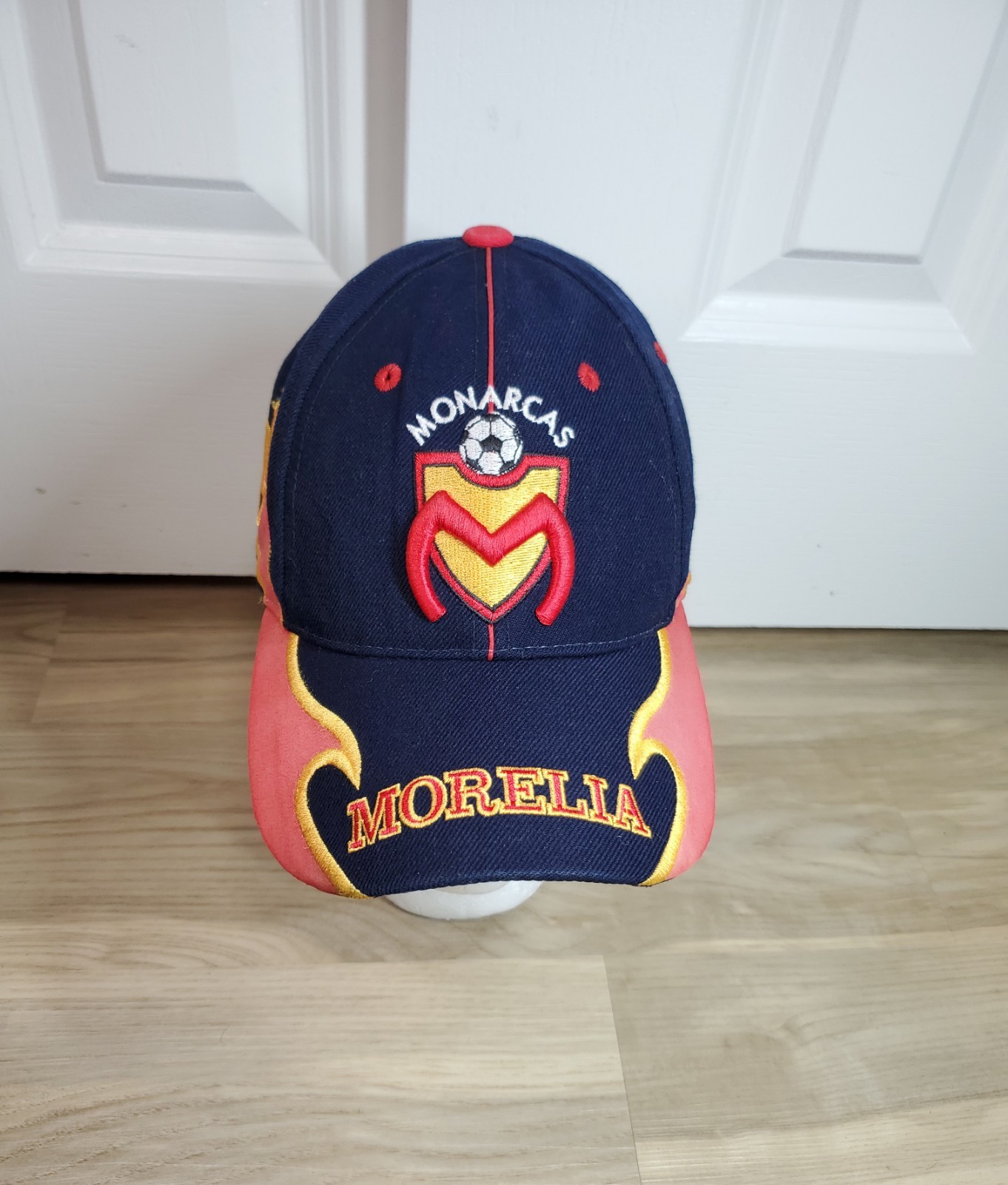 Vintage Monarcas Morelia Embroidered Soccer Cap Futbol Liga MX
