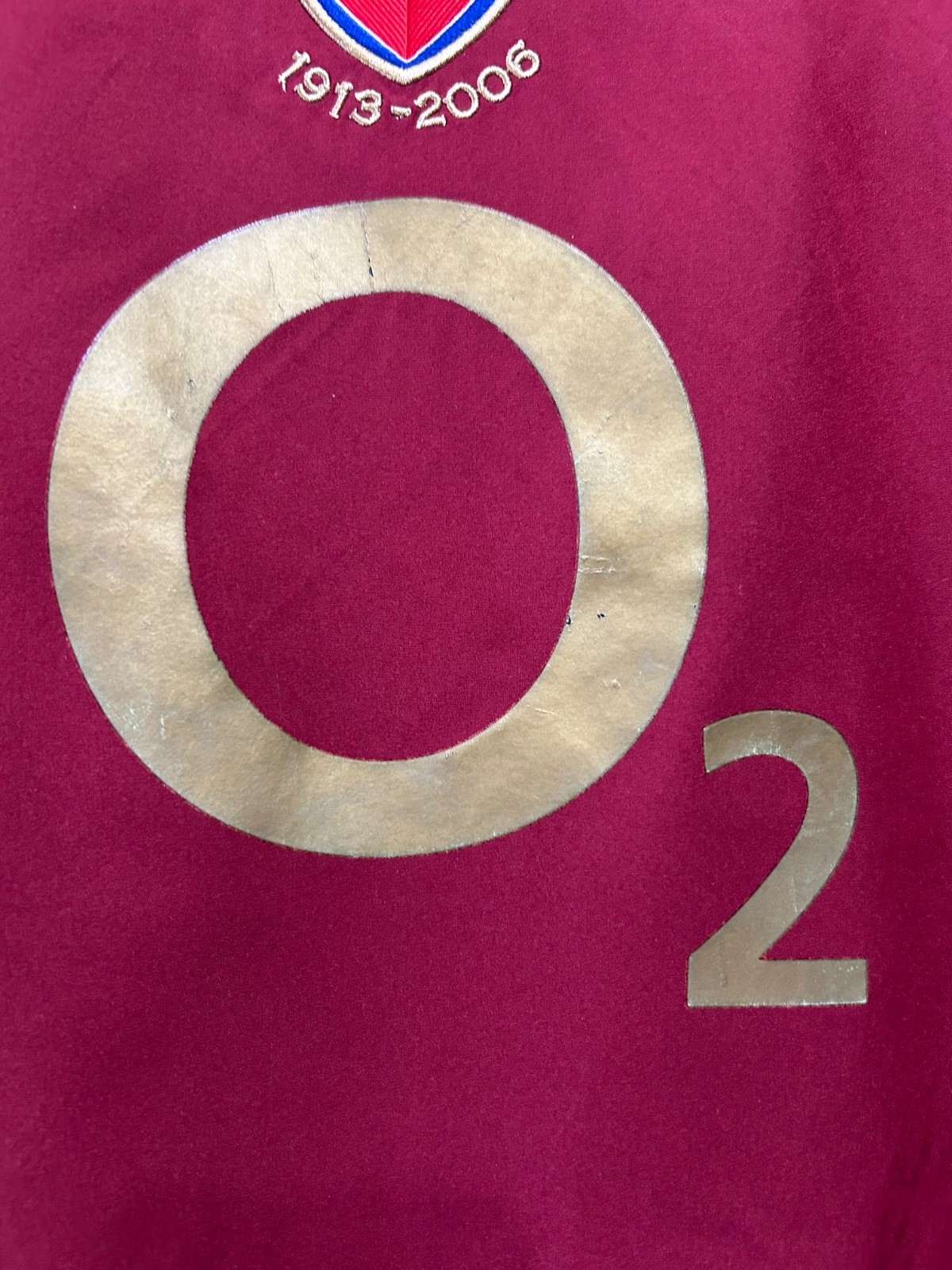 Arsenal #10 Dennis Bergkamp 2005/2006 FAN! Football Shirt Soccer Jersey Size L