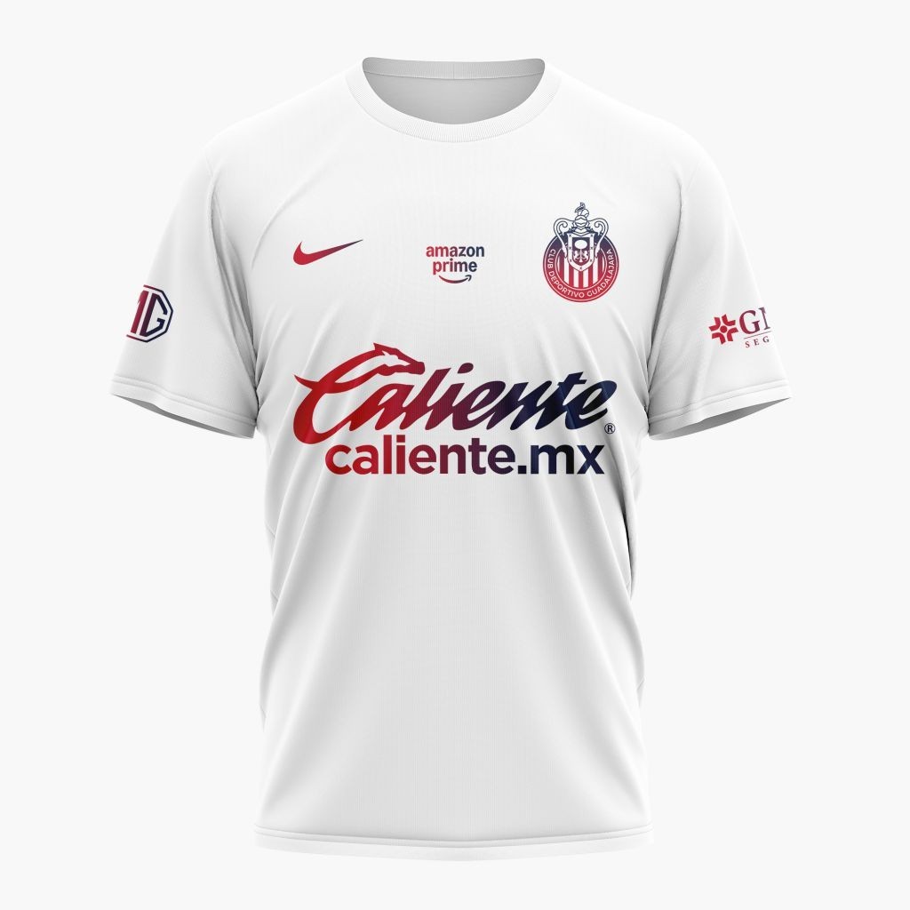 NEW Custom LIGA MX Chivas Guadalajara 2026-27 Away Shirt 3D S-5XL