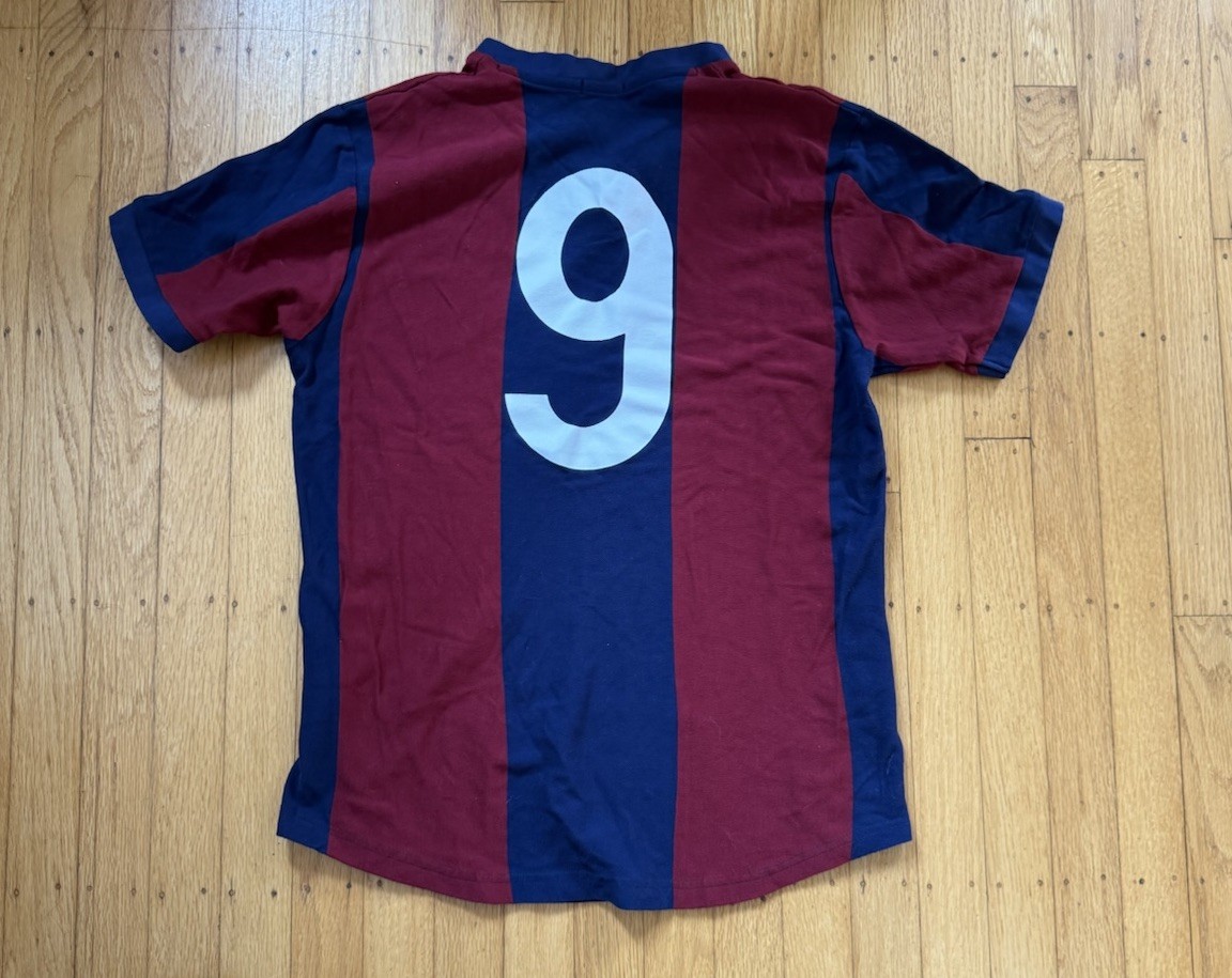 Men’s Cruyff FC Barcelona Cotton Soccer Jersey Polo Men’s Small