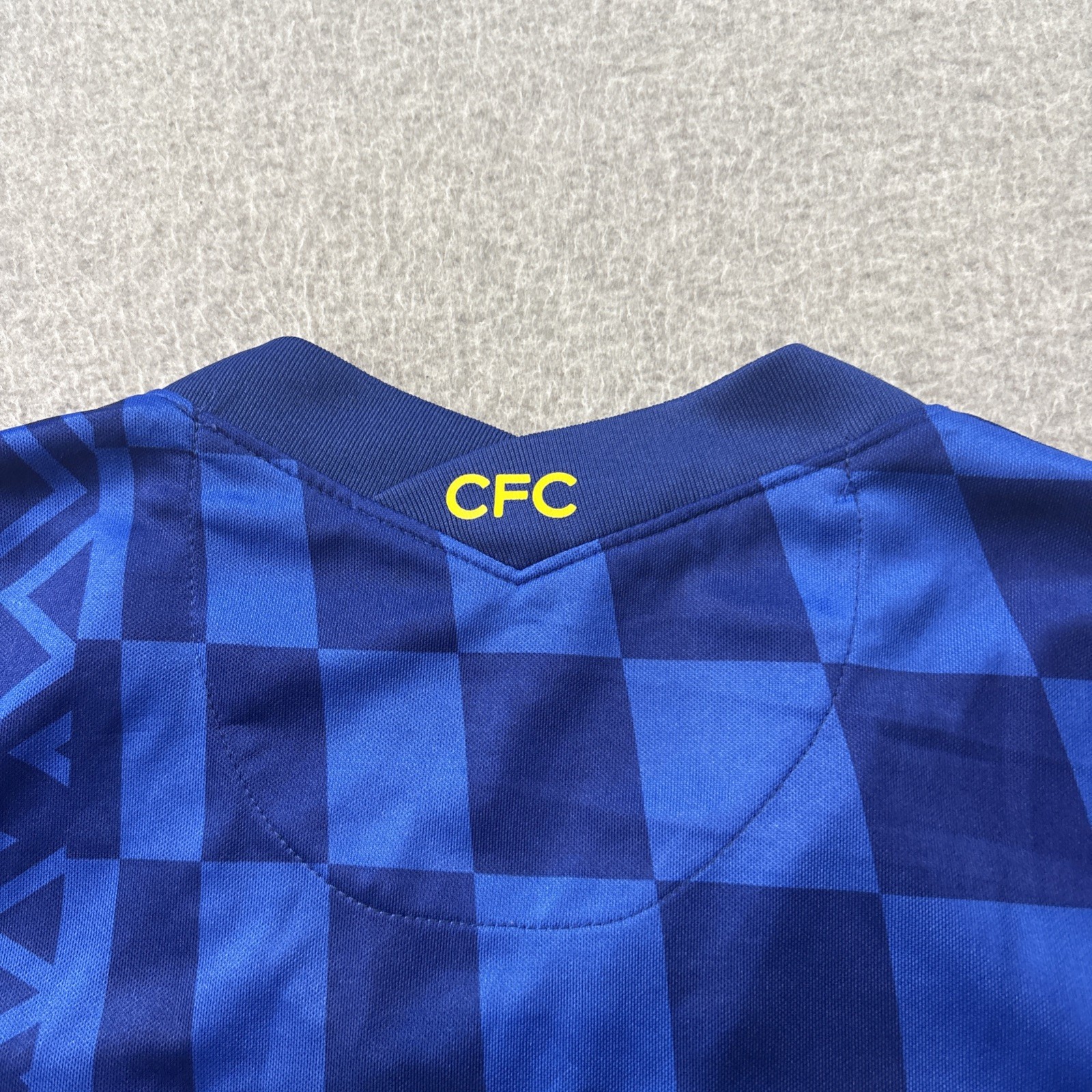 Chelsea FC Jersey Youth Sz M Blue Premier League Soccer Nike Dri-FIT Bree #7