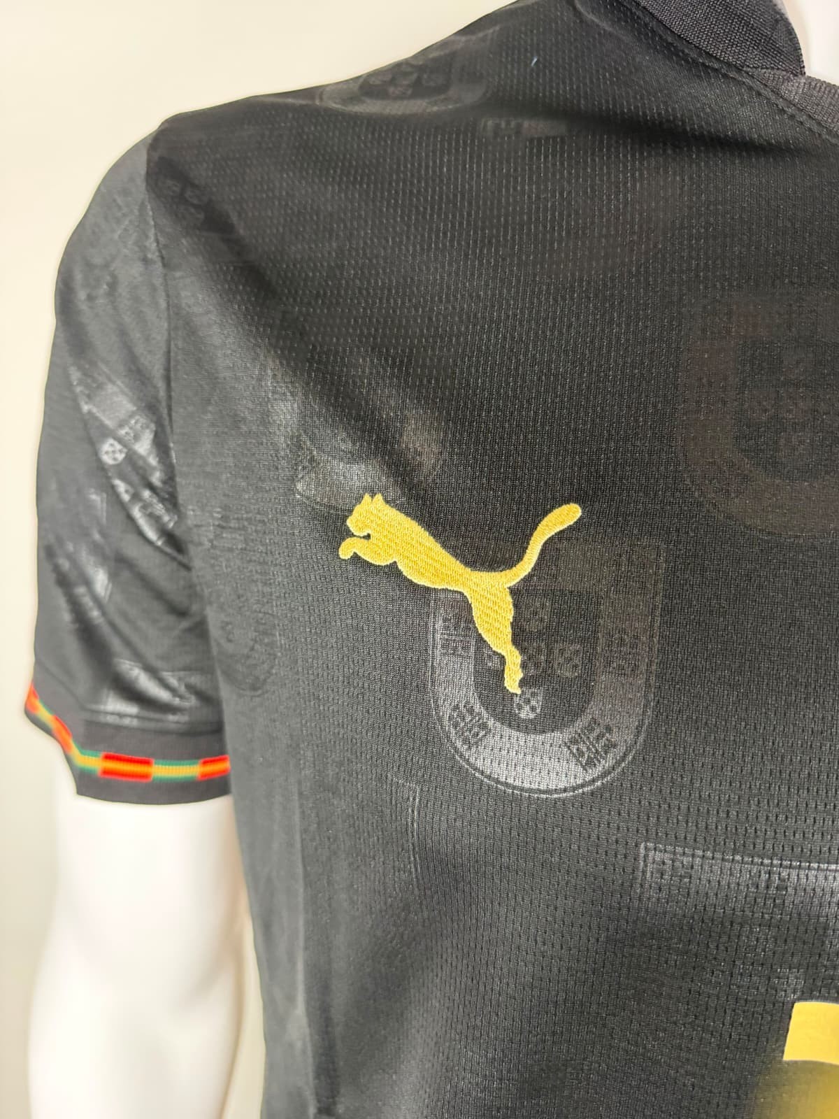 Size 2XL Portugal Black Cristiano Ronaldo Fan Version Jersey 2026 Football Shirt