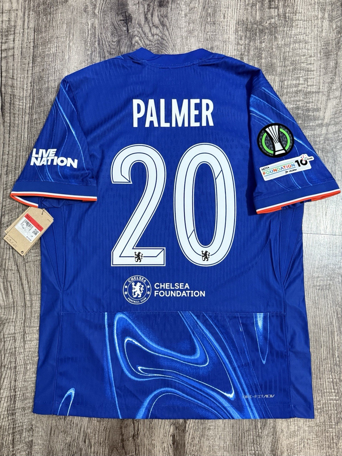 Cole Palmer Chelsea Nike Dri-Fit Adv Conference League Final Sz L FN8760-496
