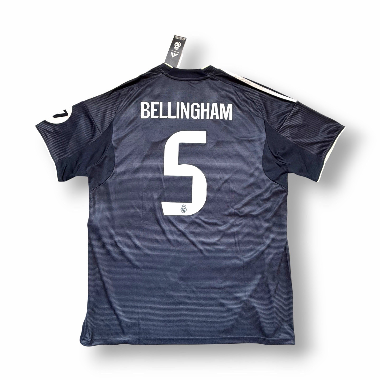 Jude Bellingham Real Madrid adidas 2025-26 Away Player Jersey – NWT – Mens XL