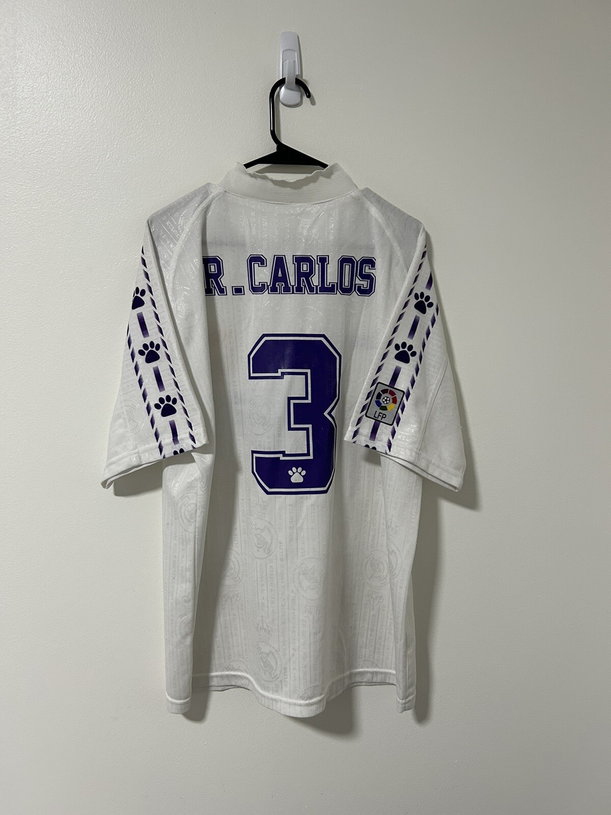 Real Madrid Home 1996/97 Roberto Carlos #3 (L)