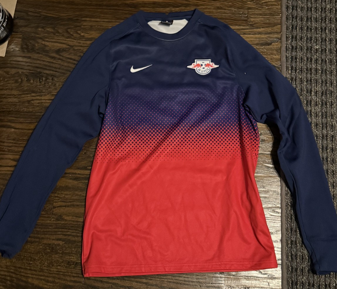 Nike RB Leibzig long sleeve thermal training jersey top M