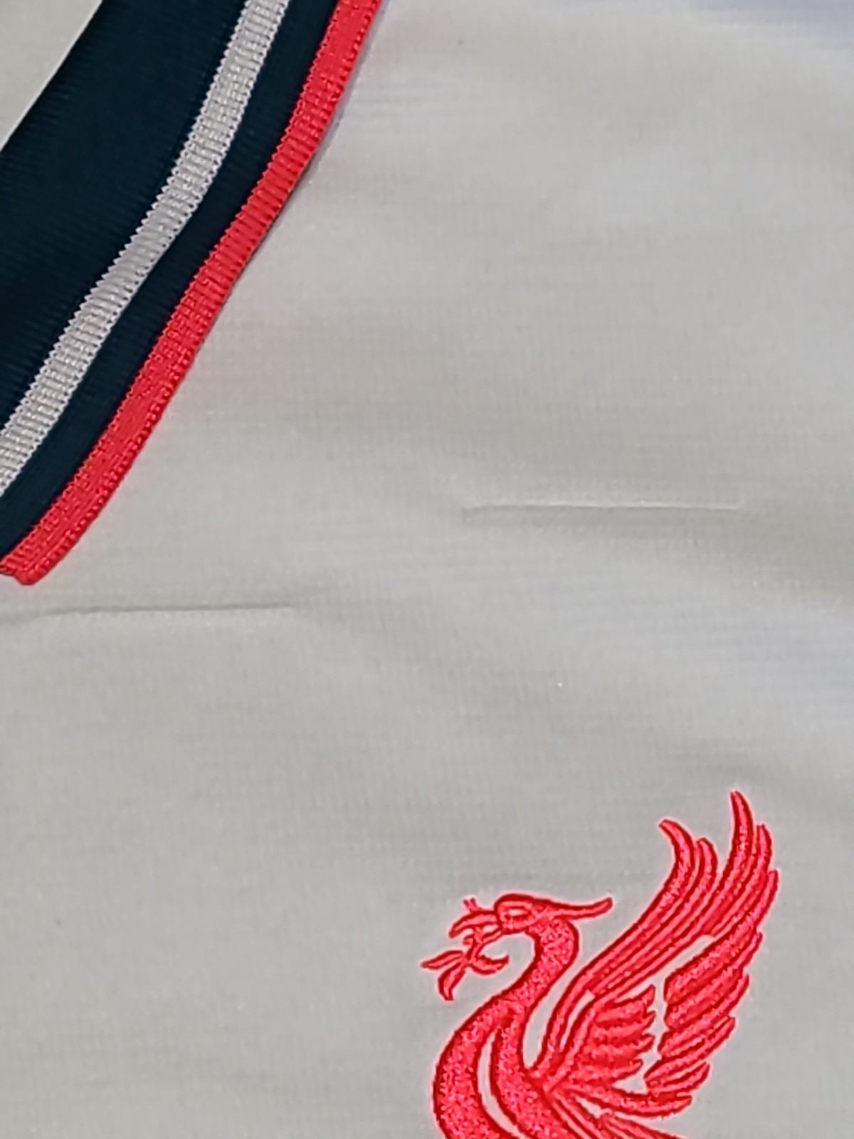 Nike Liverpool FC 2021-22 Away THIAGO #6 Football Soccer Jersey Large Cream READ