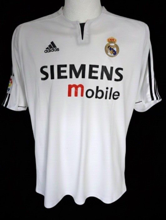 REAL MADRID 2004-2005 Roberto Carlos # 3 Vintage Rare Adidas XL 💛