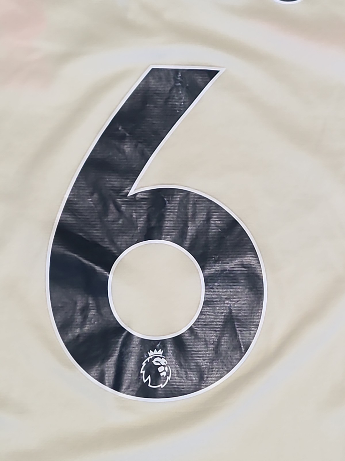 Nike Liverpool FC 2021-22 Away THIAGO #6 Football Soccer Jersey Large Cream READ