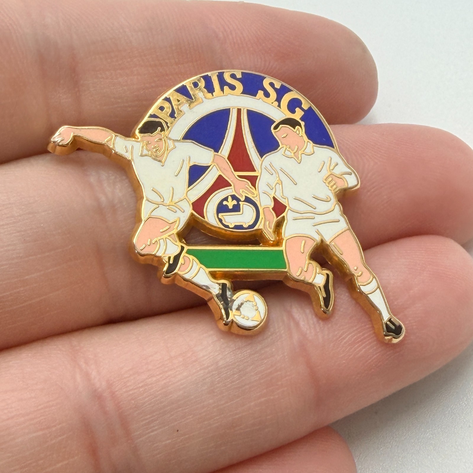 Paris Saint Germain Football Club Players Lapel Pin Enamel PSG Arthus Bertrand