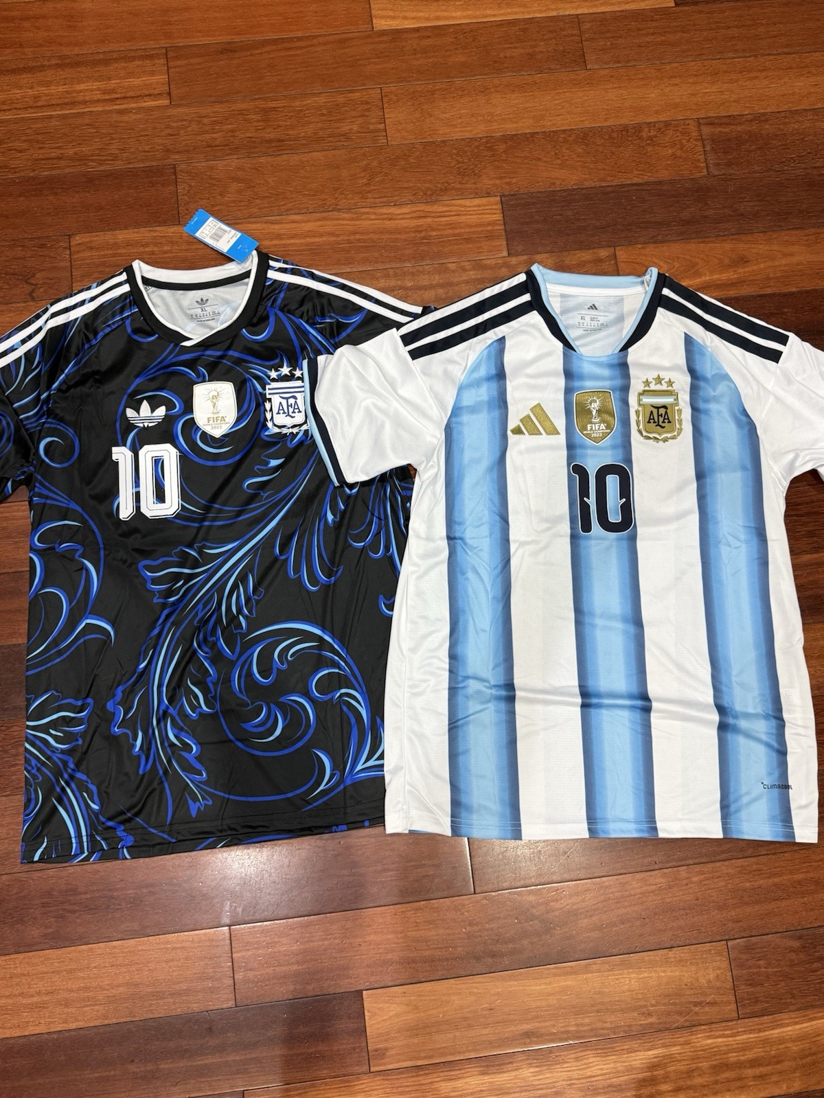Argentina Messi Soccer Jersey Lots Size XL World Cup 2026 Champions Home Away