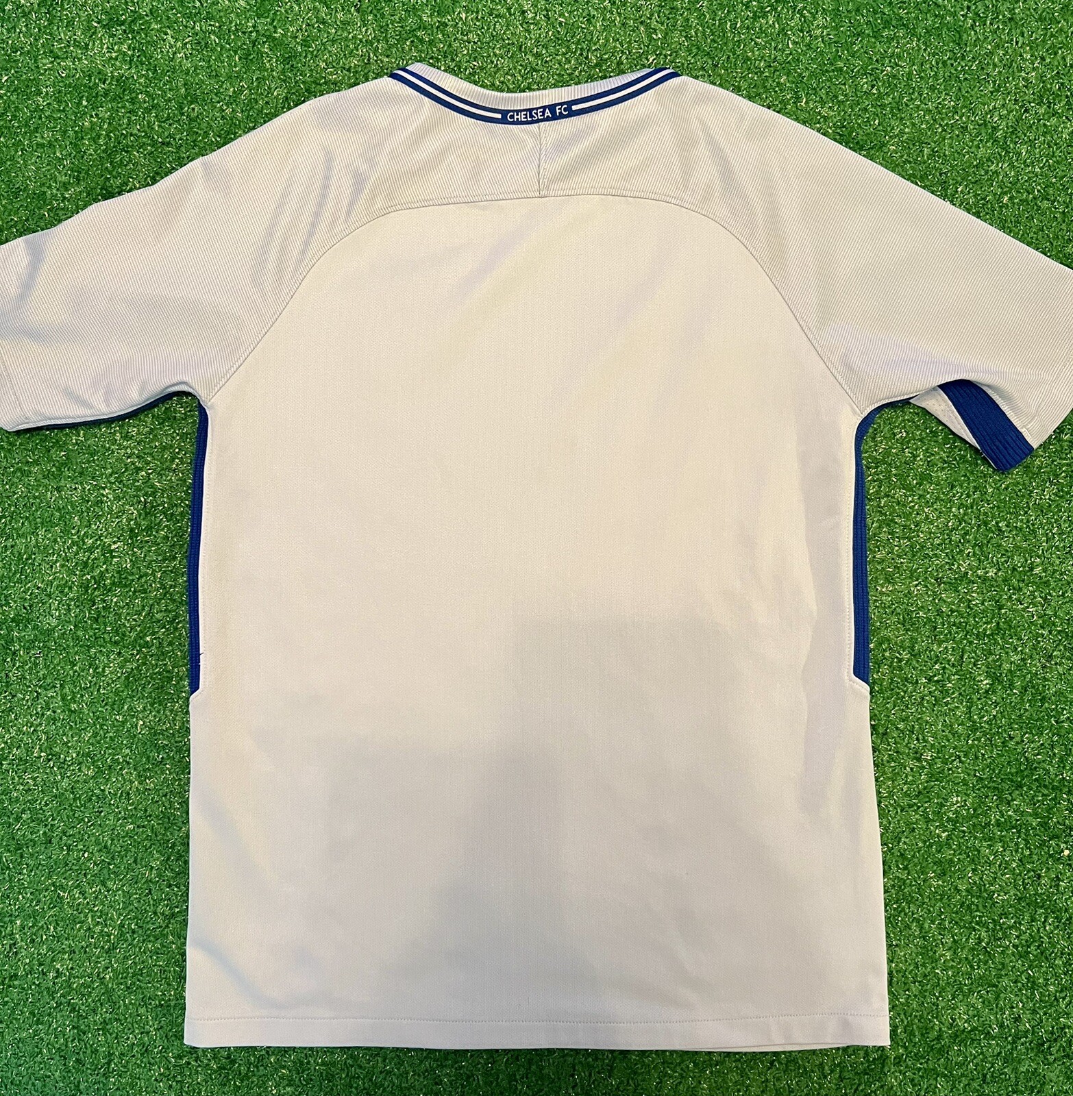Nike Chelsea FC Jersey Youth 2017-2018 Away Gray-Blue Youth Size XL