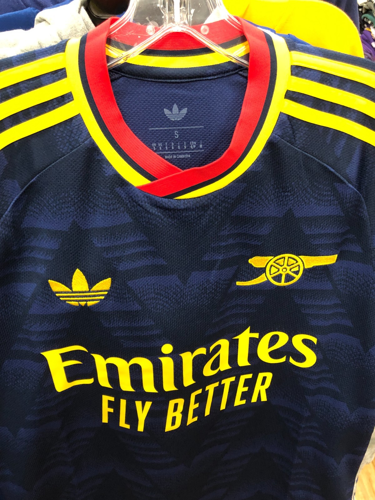 Arsenal FC Soccer Football Jersey Adidas CONAVY MENS