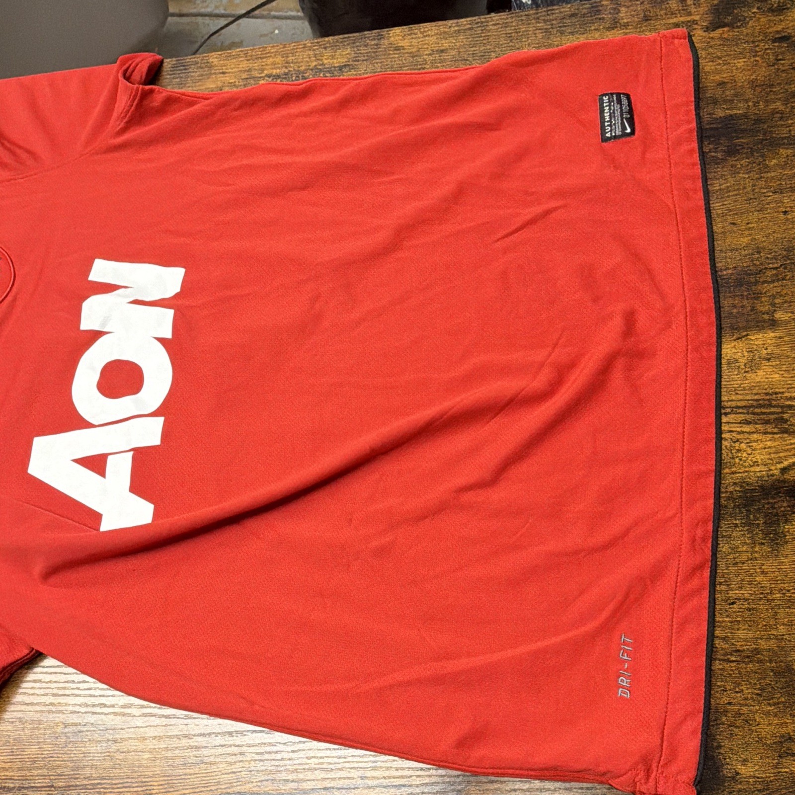 Nike Manchester United Chicharito #14 Dri-FIT Soccer Jersey Red Men’s L